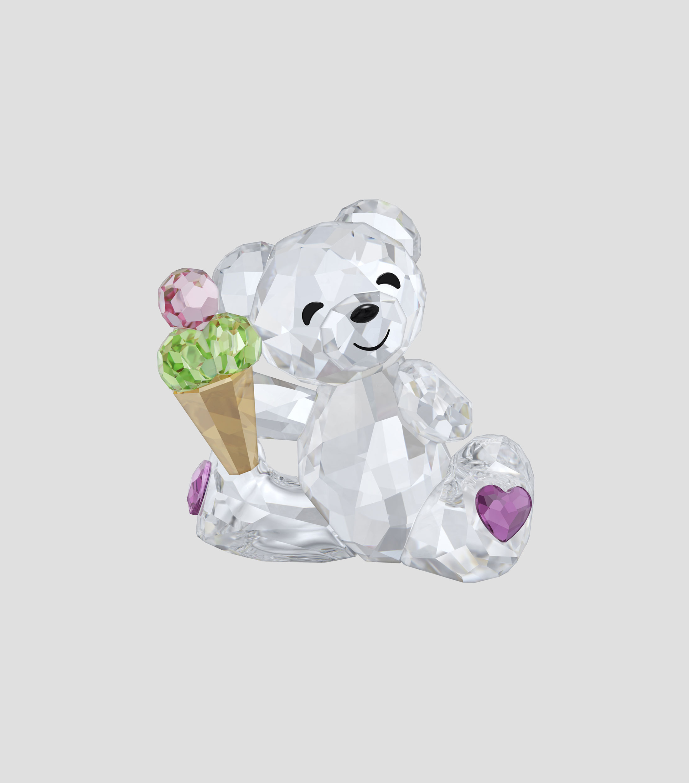 Figura decorativa Osos Kris en cristal