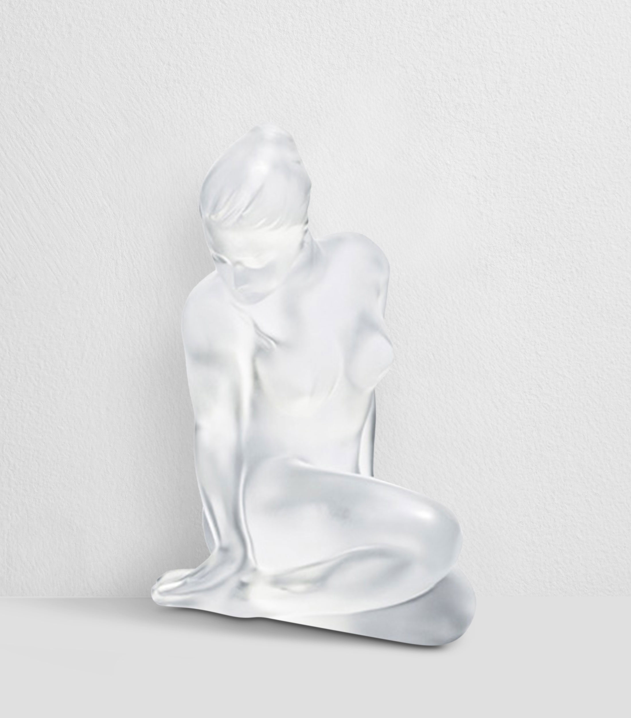 Escultura Flore en cristal