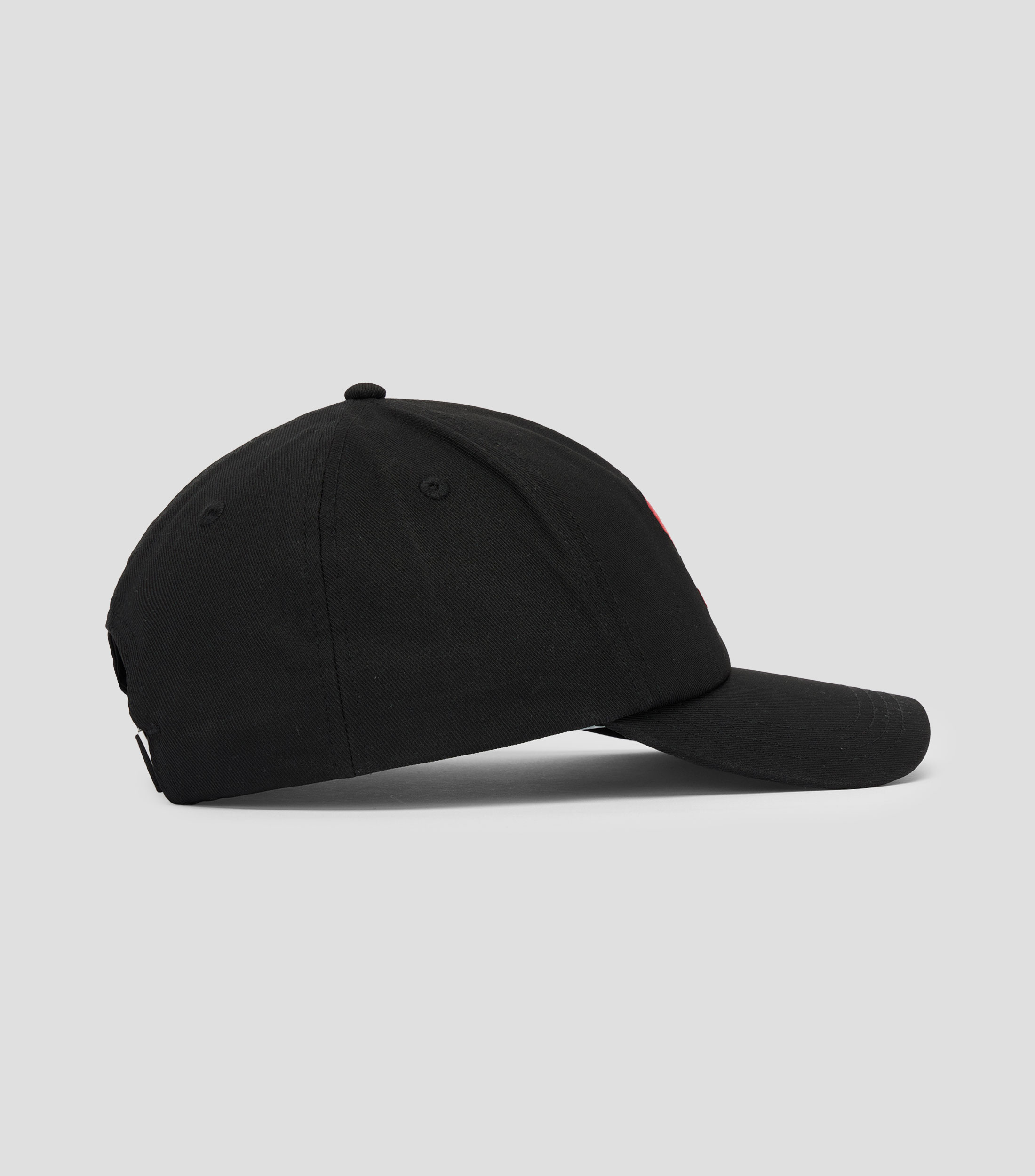 Gorra lisa con logotipo Hombre