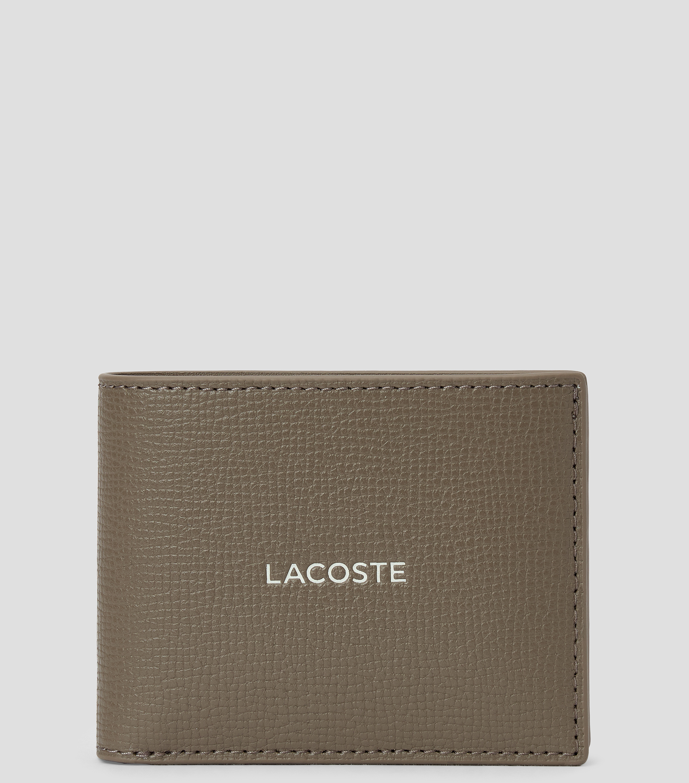 Cartera bifold en piel vacuna fantasía Hombre
