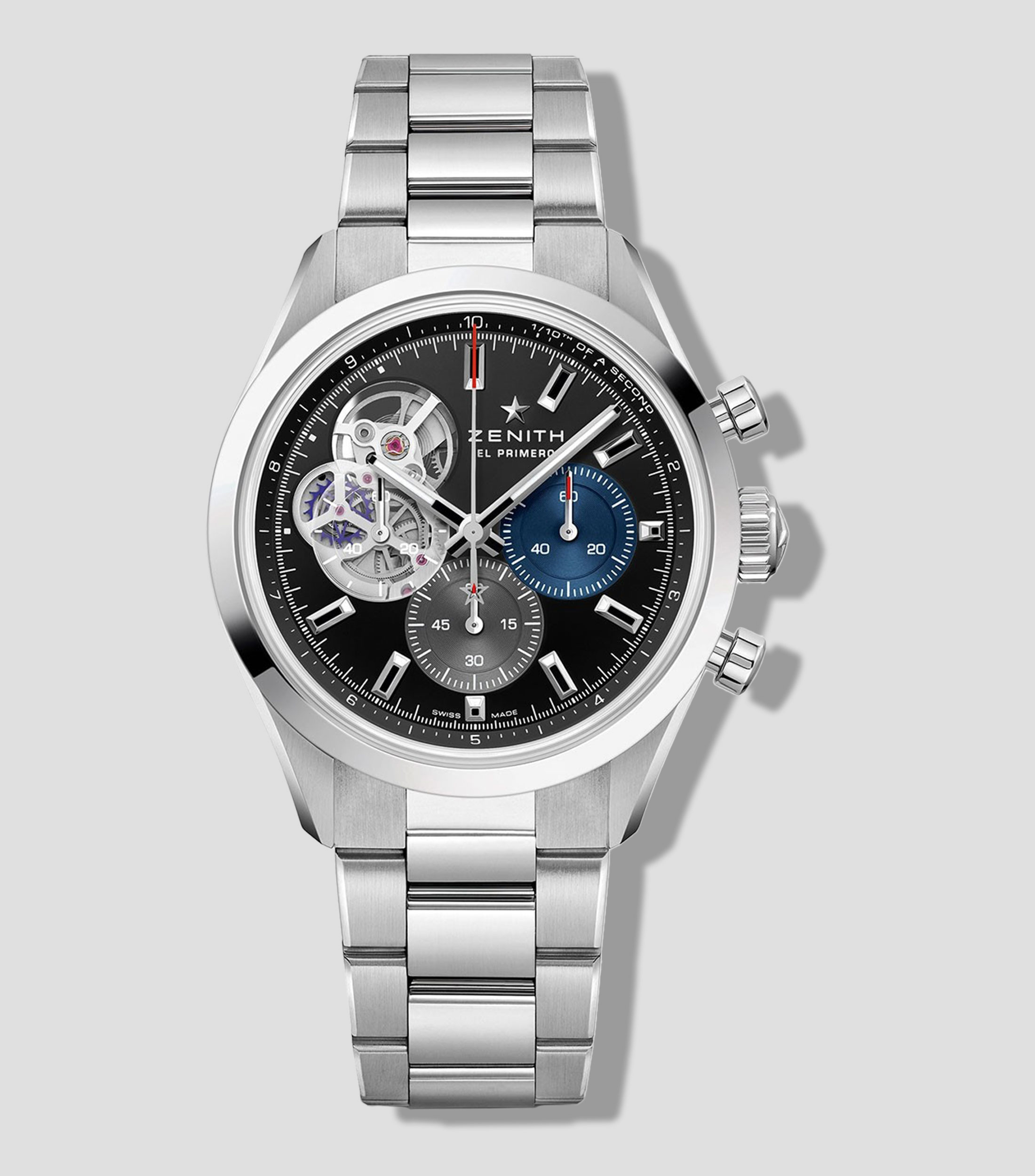 Reloj para Hombre Chronomaster casual plateado