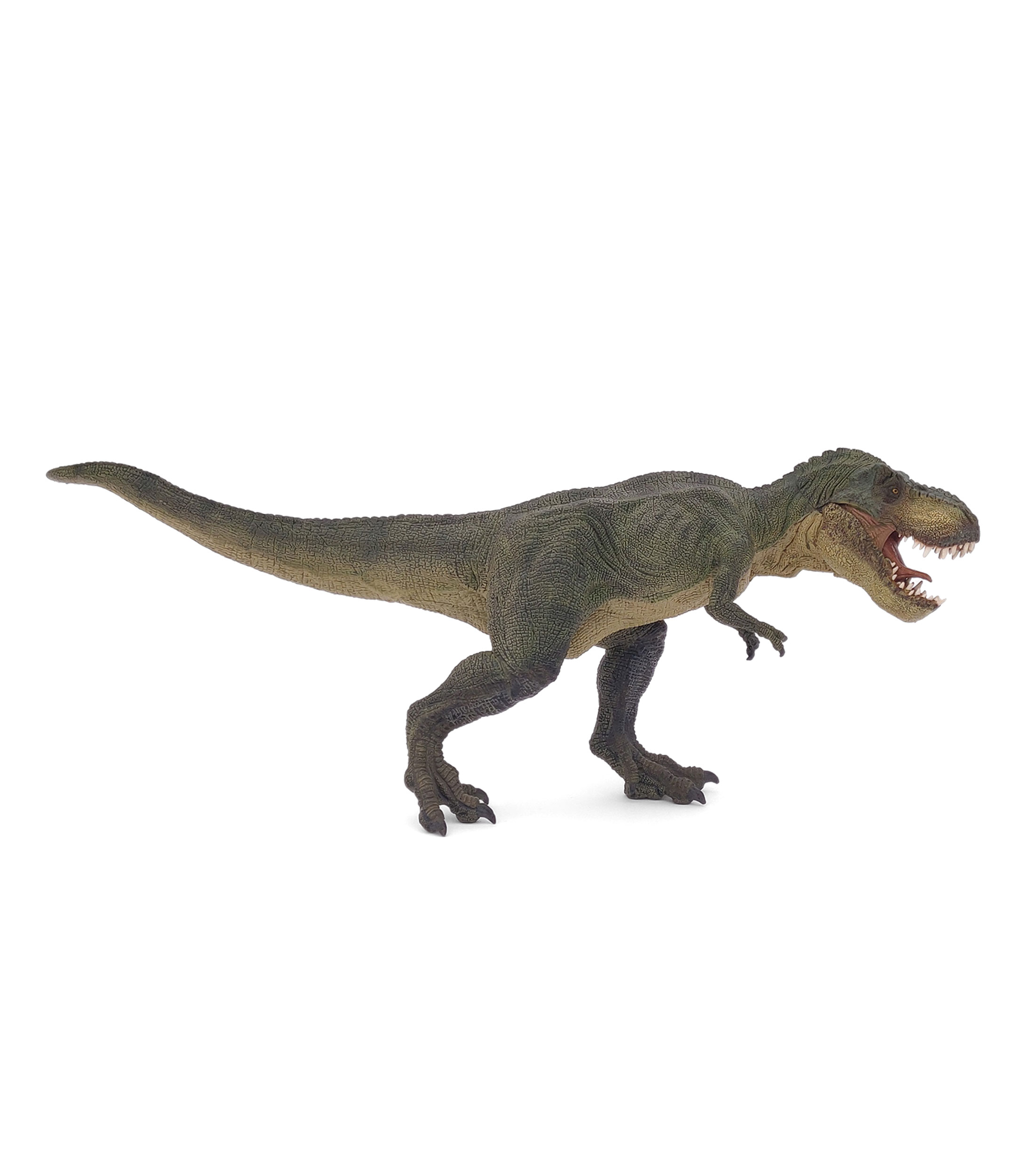 T-rex corriendo verde