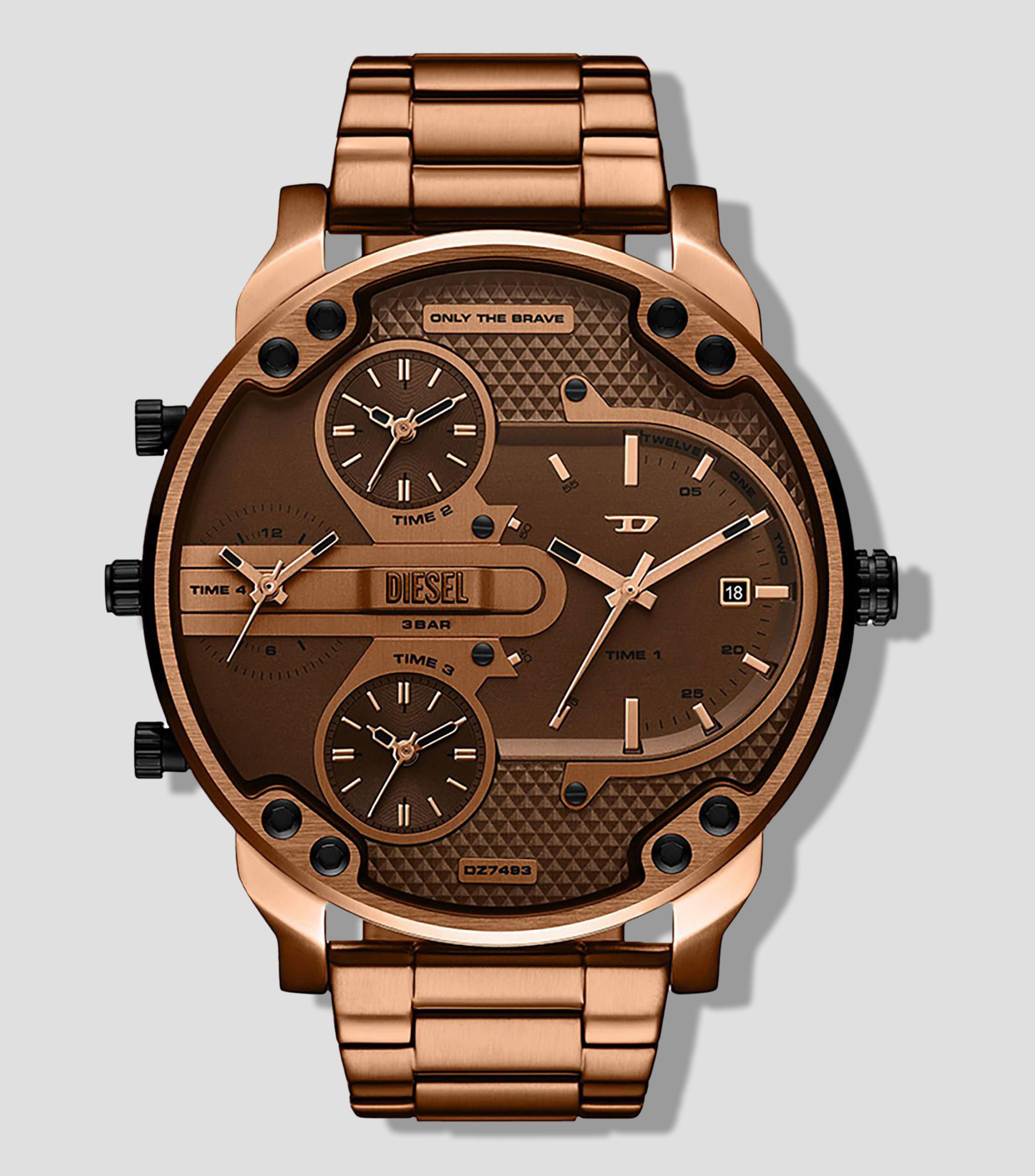 Reloj para hombre Mr. Daddy casual café