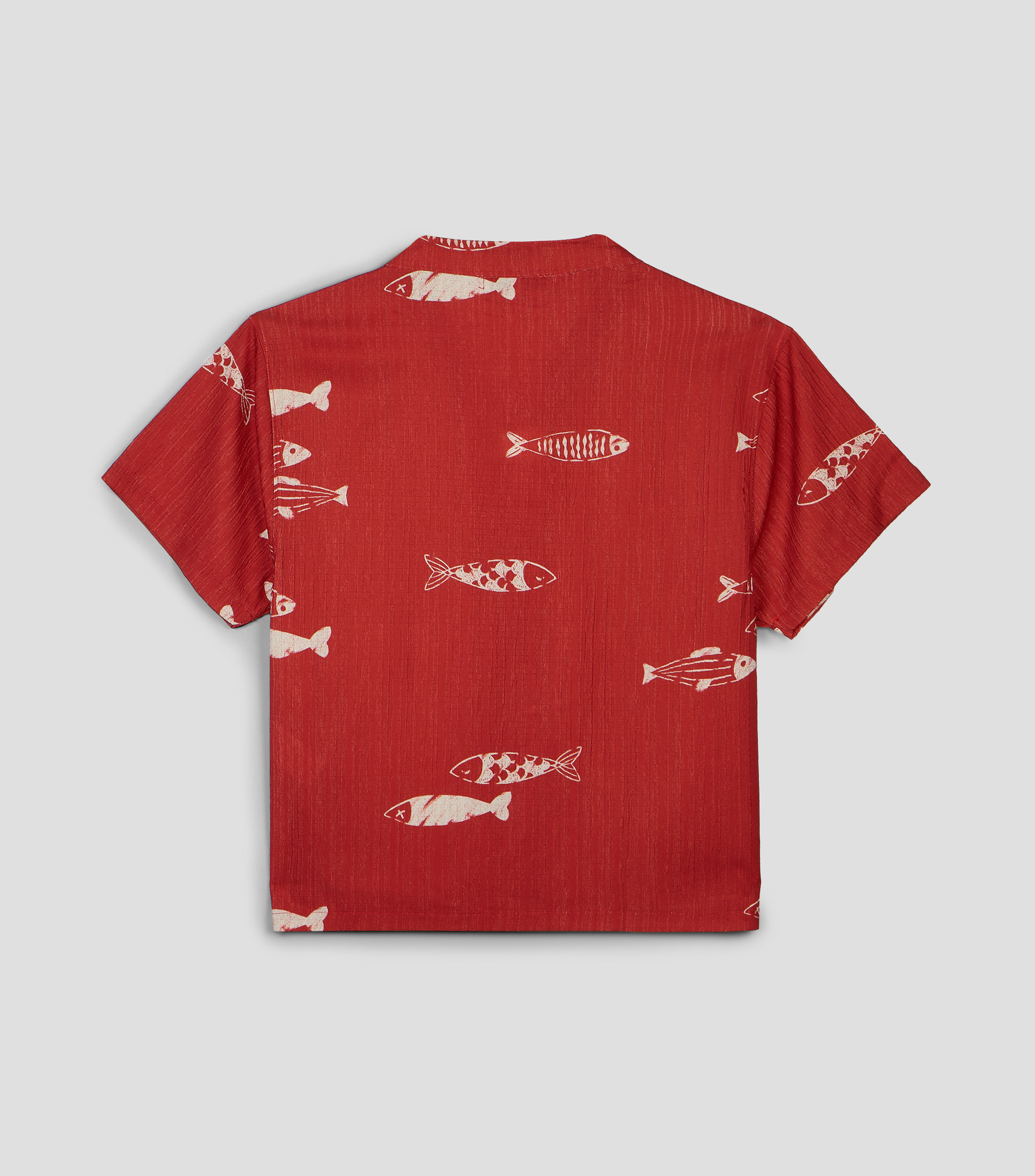 Camisa con estampado manga corta Niño