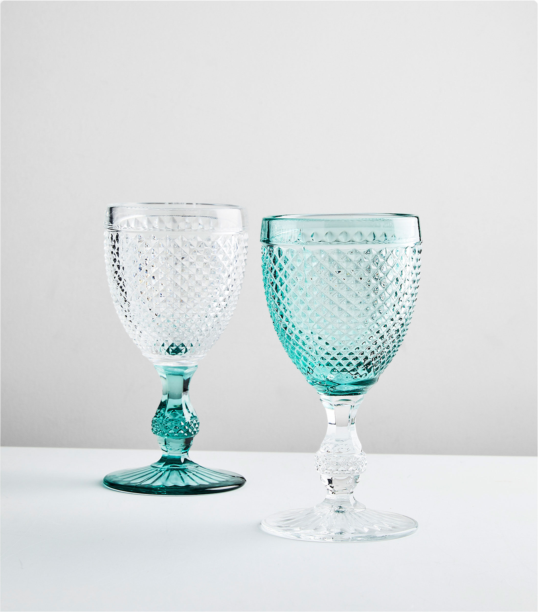 Copa de agua Menta