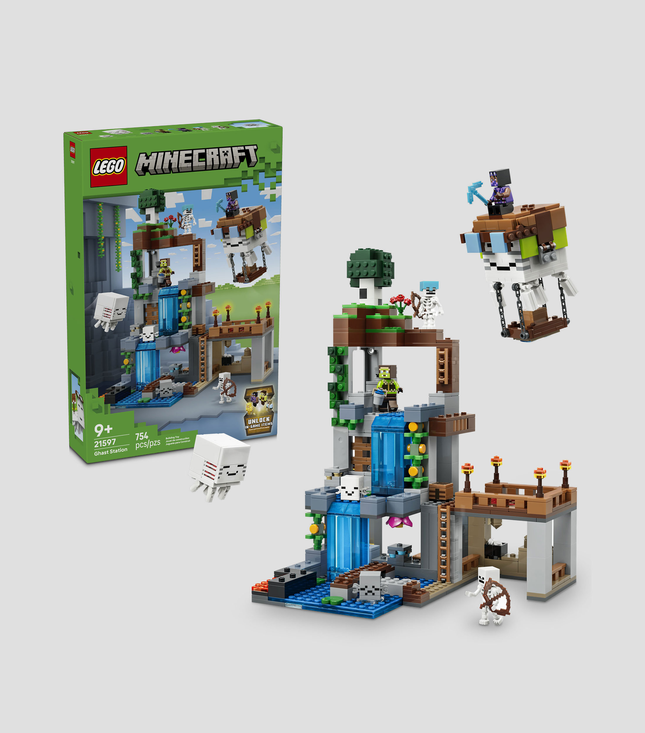 Lego Minecraft Estación de Ghasts 21597