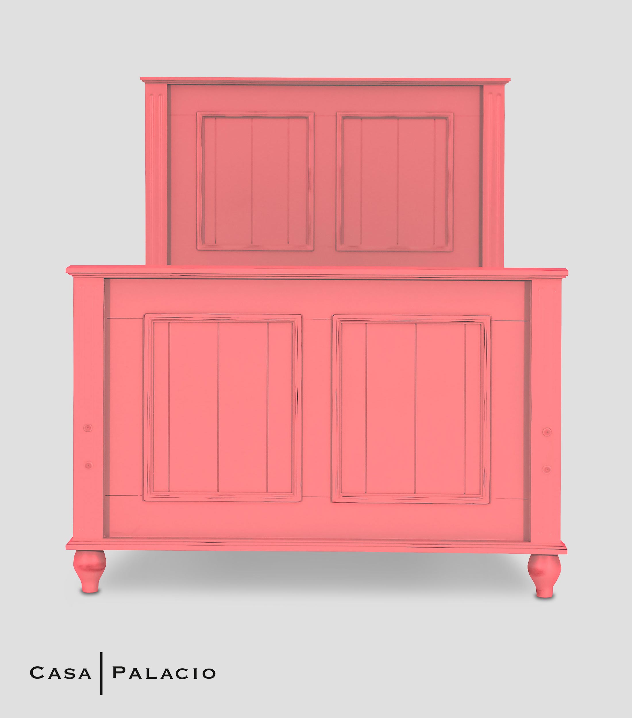 Cama individual Boston en MDF