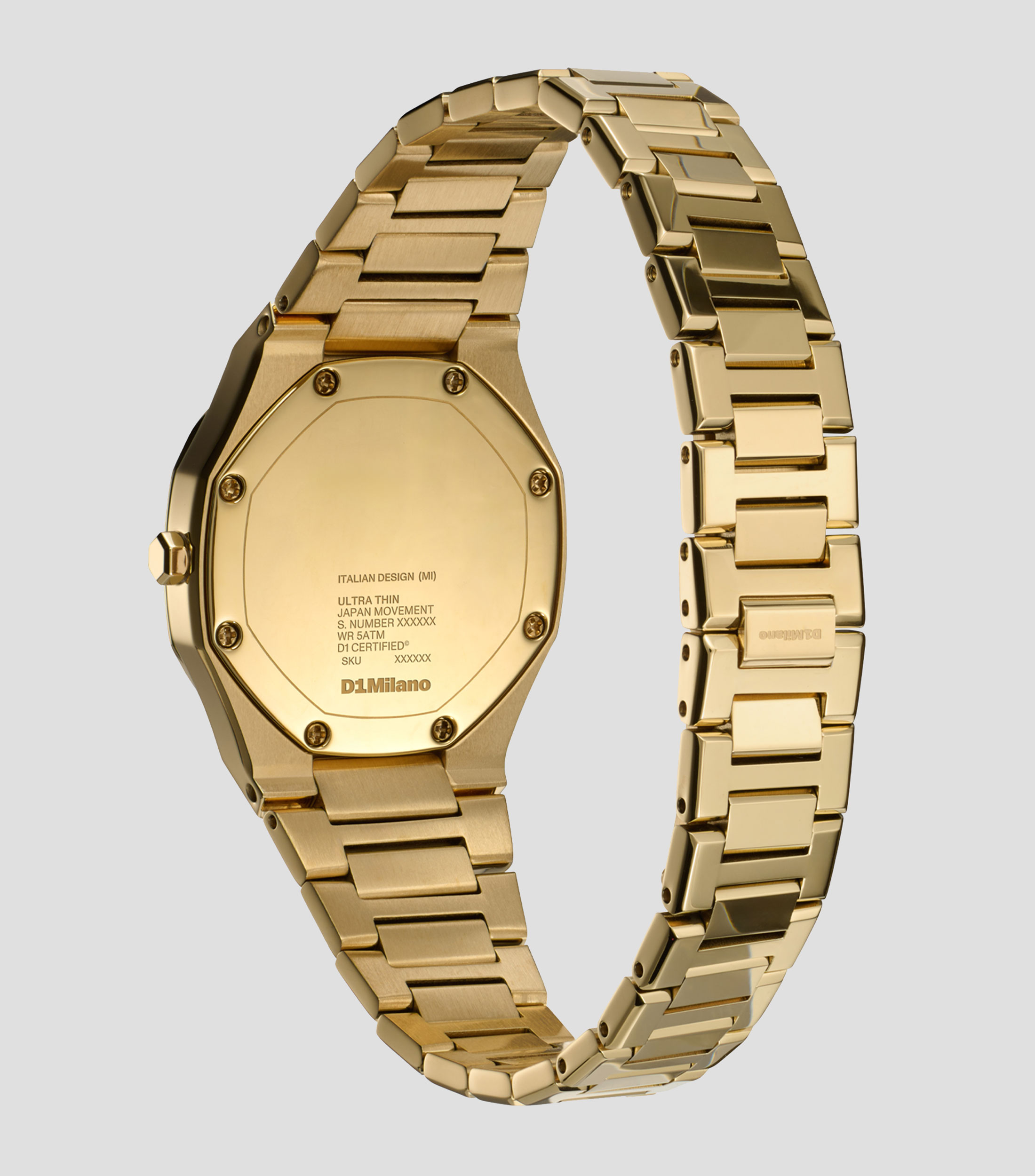 Reloj Unisex Gold Gleam casual Dorado