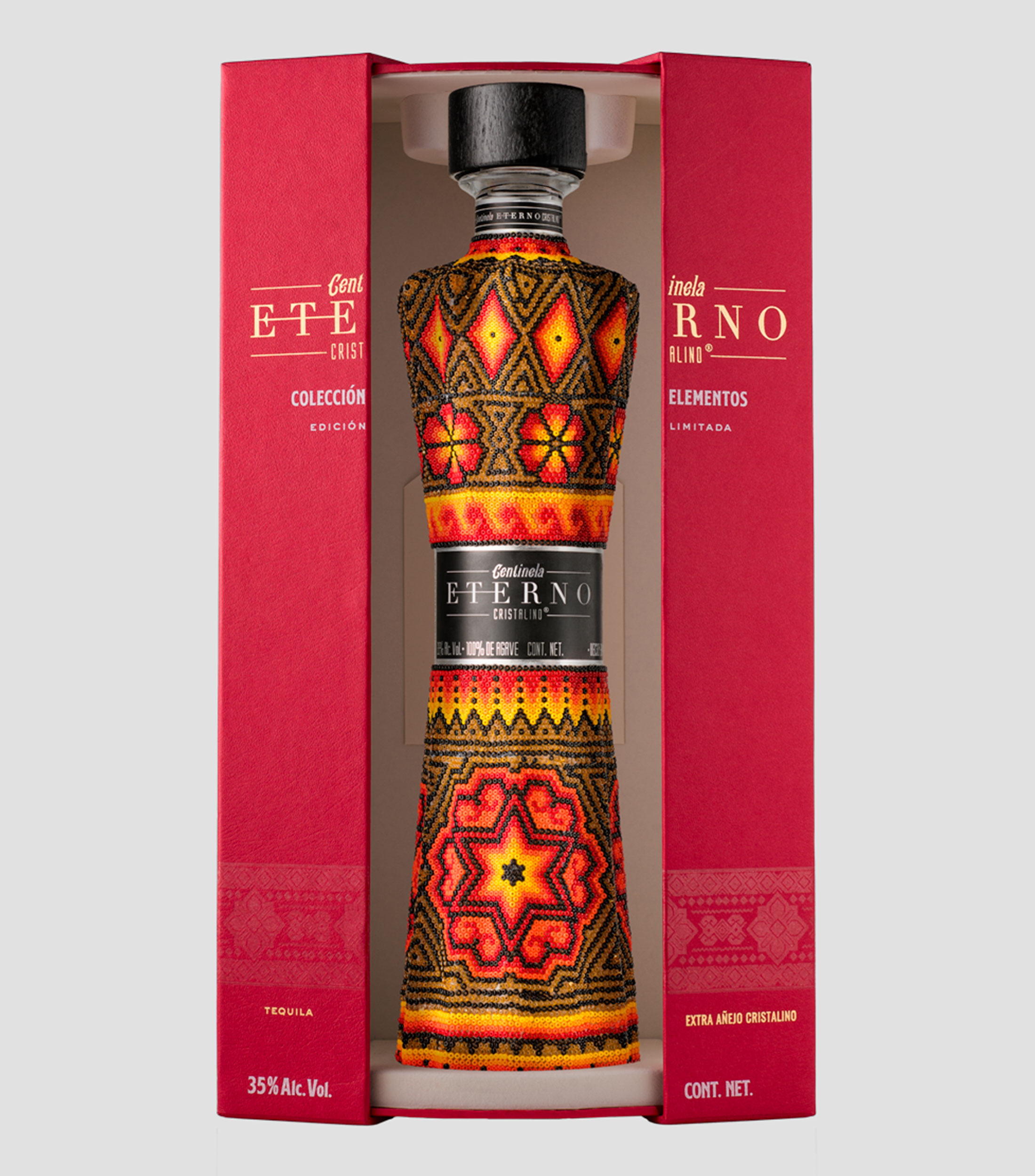 Tequila Eterno Cristalino Elemento Fuego, 750 ml