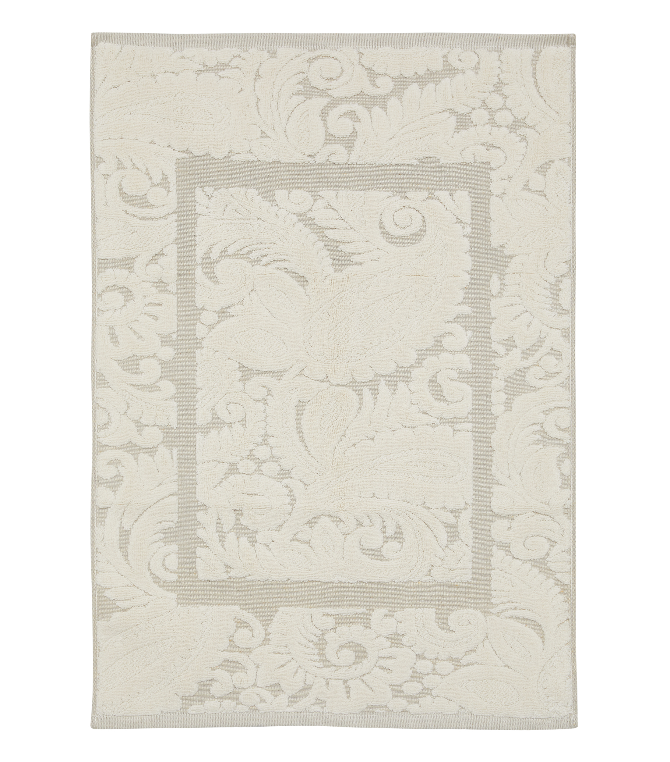 Tapete de Baño tipo toalla Damasco beige