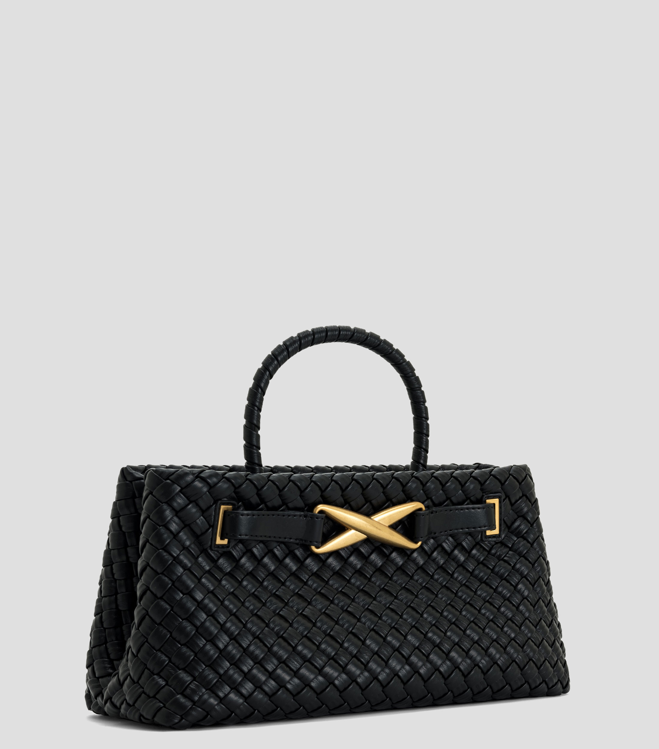 Bolsa tote negro Elora lisa Mujer