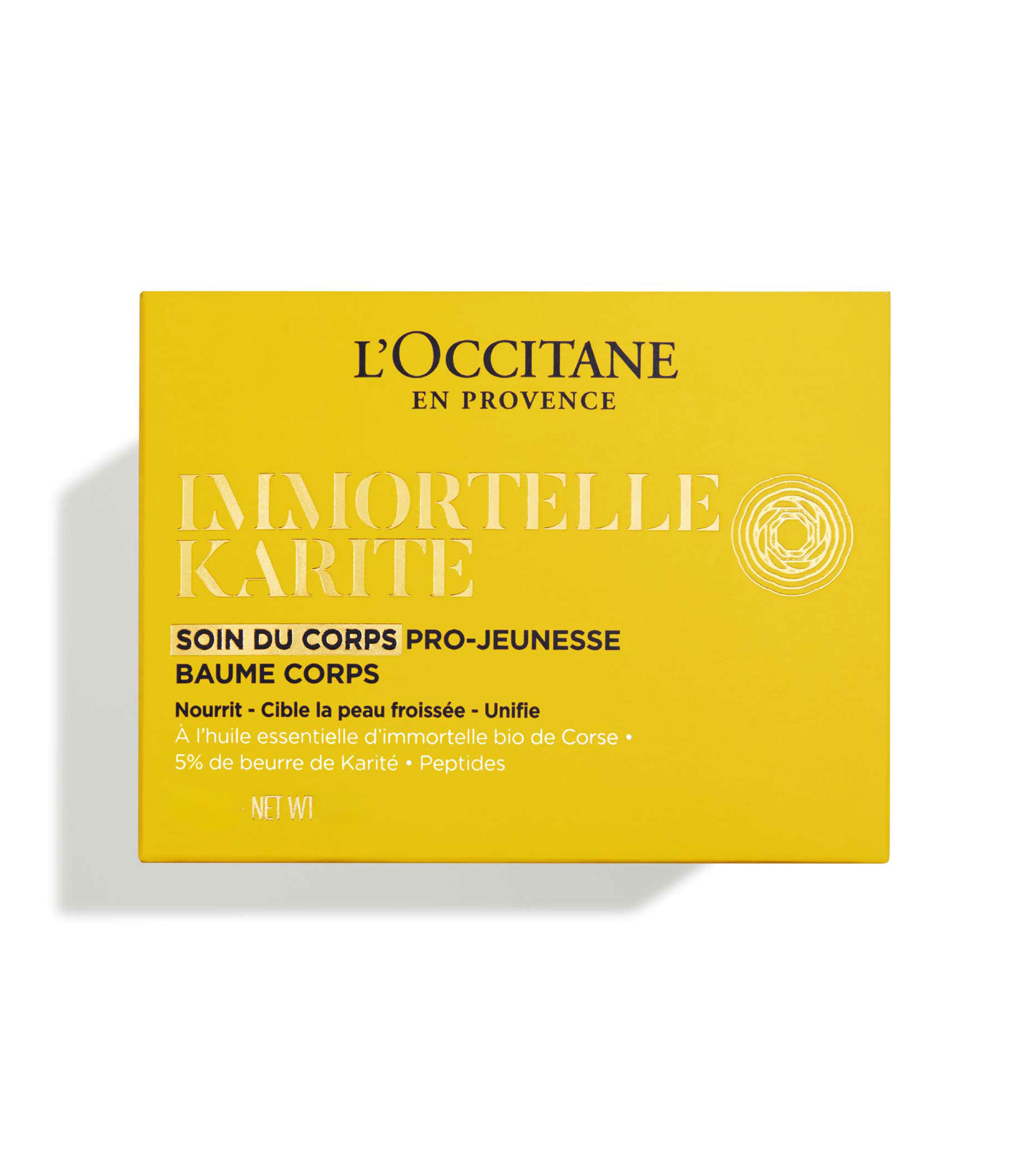 Bálsamo Corporal Immortelle Karite, 200 ml