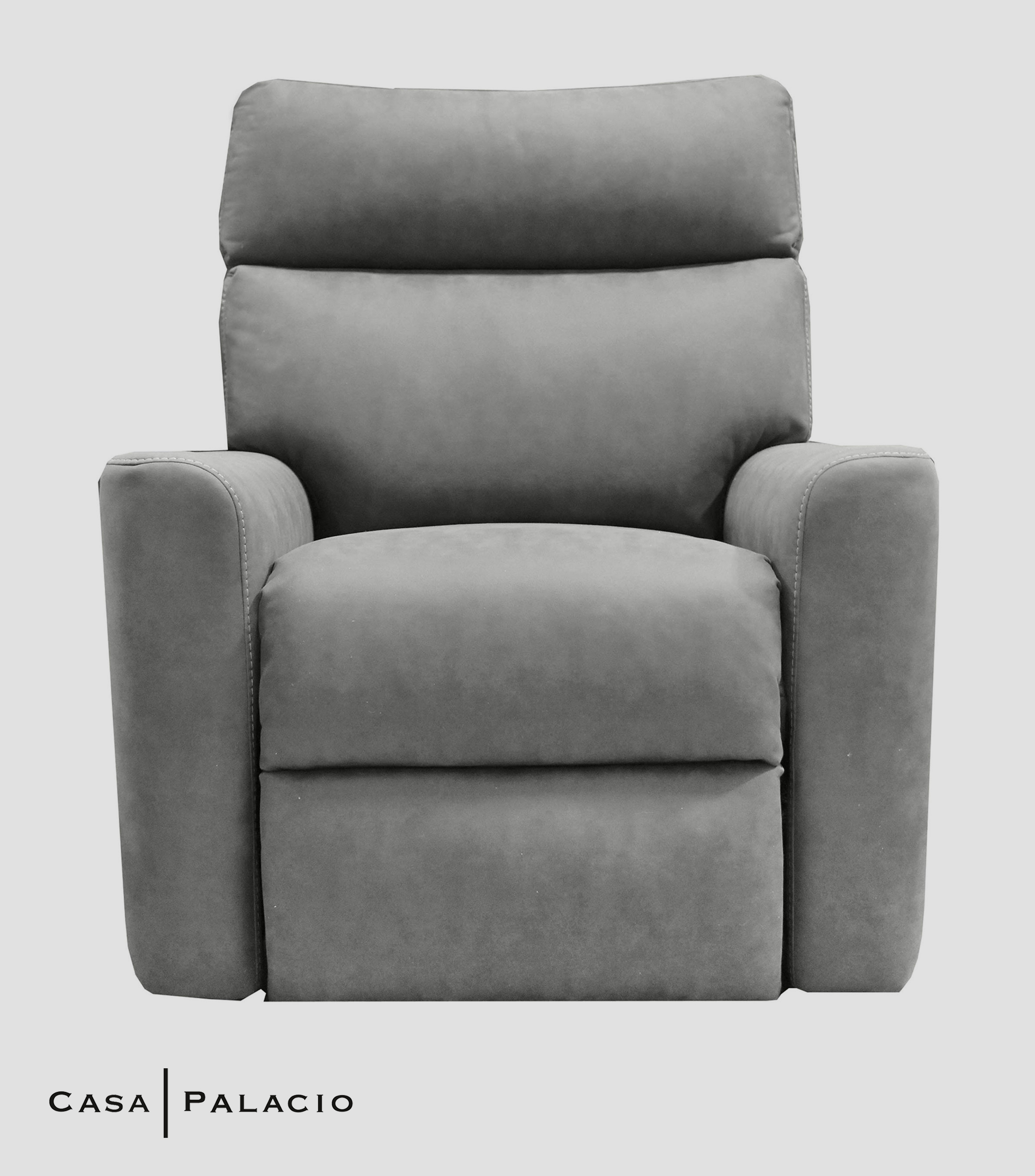 Sillon Reclinable Electrico Drury Gris