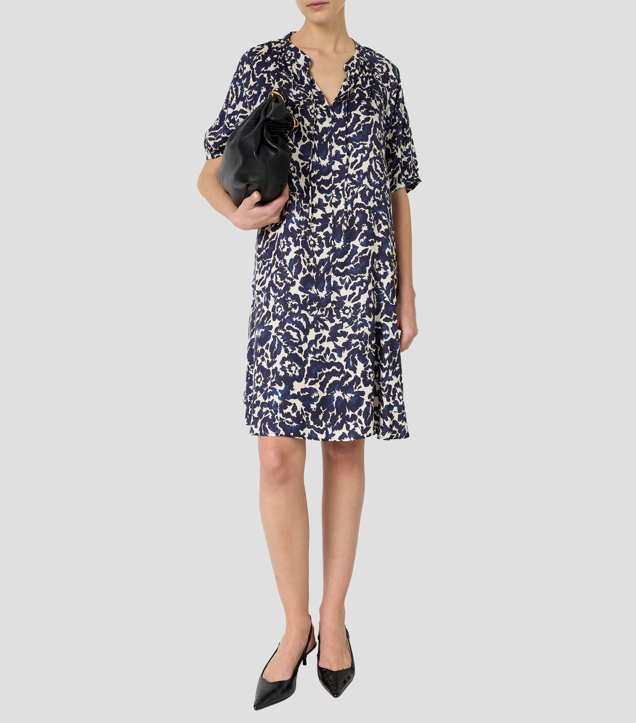 Vestido midi con estampado Raliah Mujer