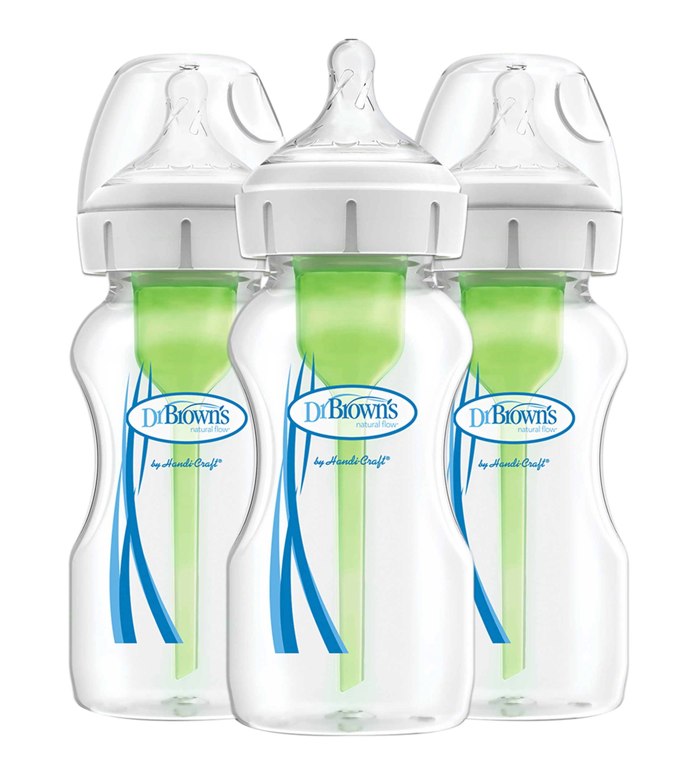 Set 3 Biberones Options Anti-Colic de 270 ml