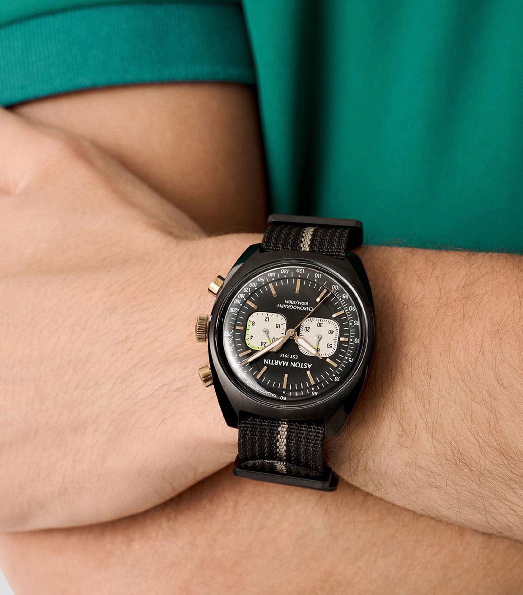 Reloj para hombre Timeless TS2 cronógrafo Deportivo Negro