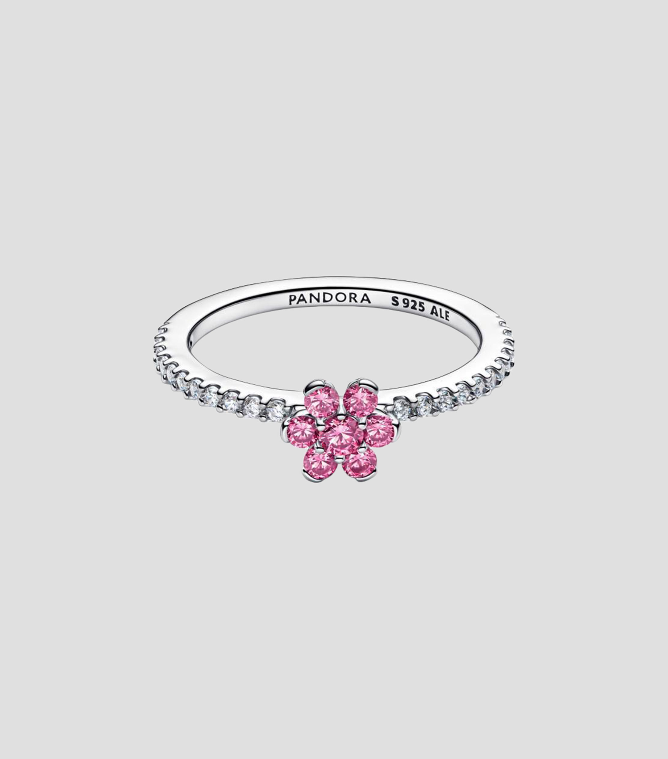 Anillo en plata esterlina Flor Mujer