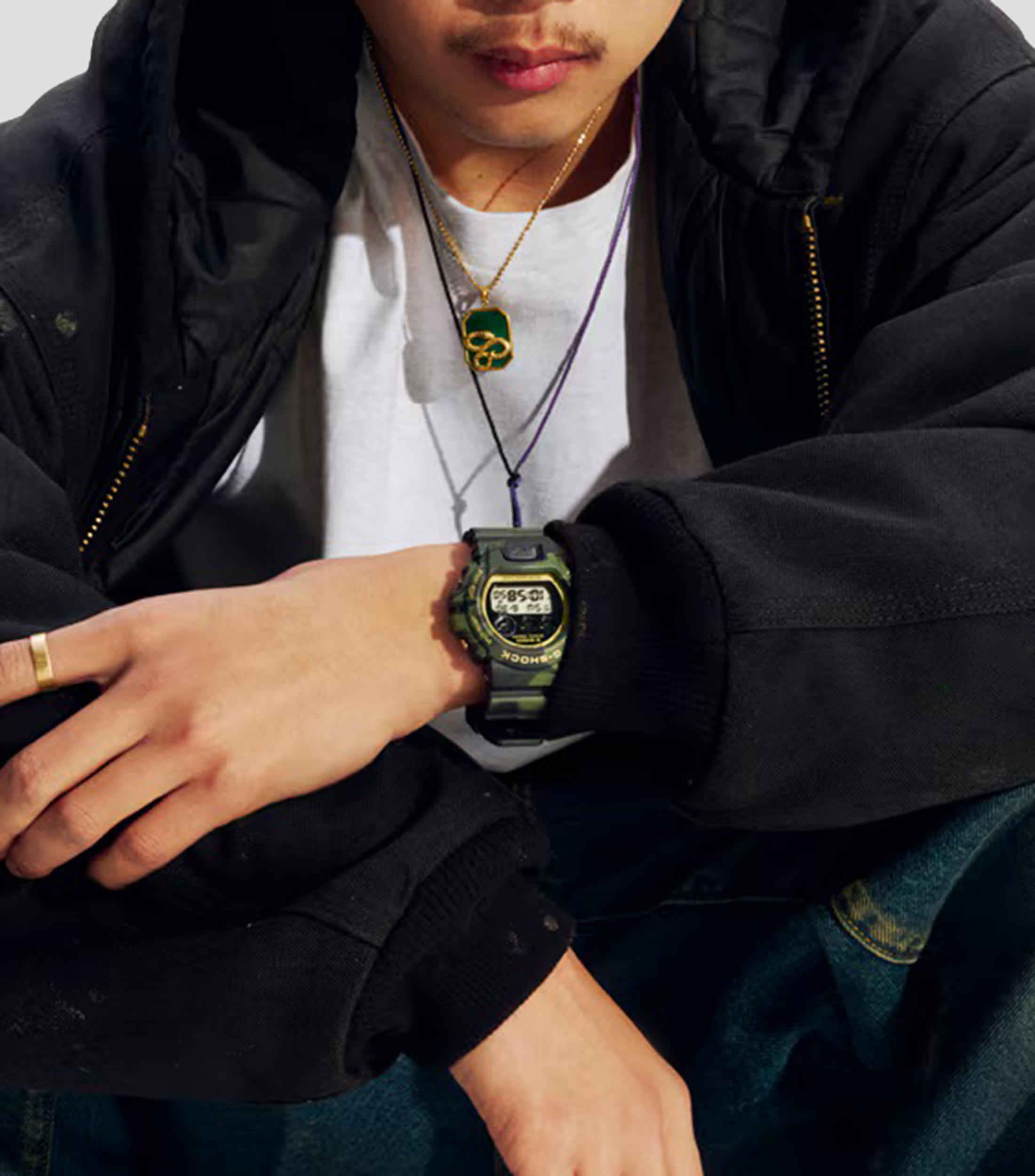 Reloj para hombre G-Shock G-Squad Deportivo Verde, Negro