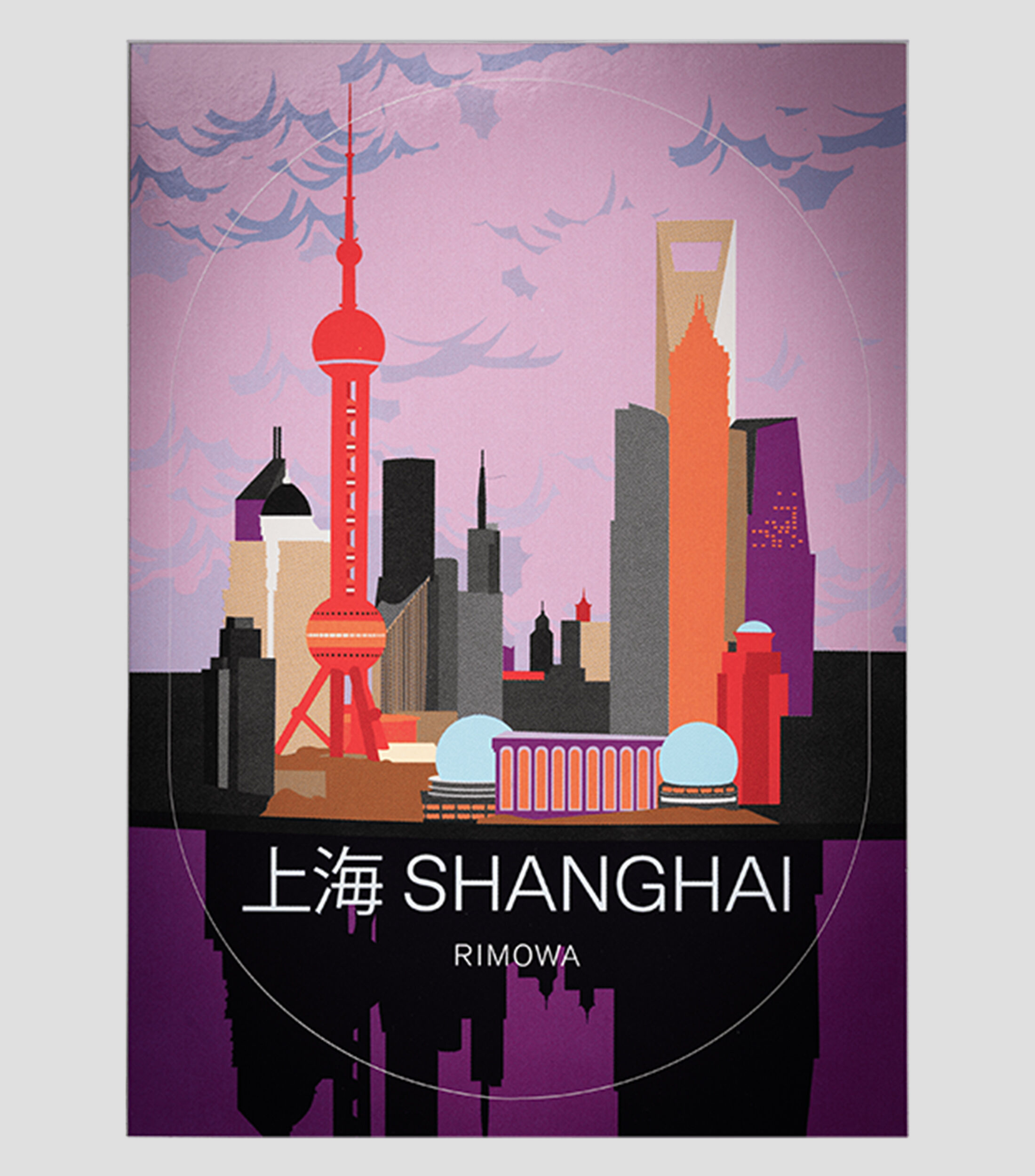 Sticker Shanghai para Maleta Rigida