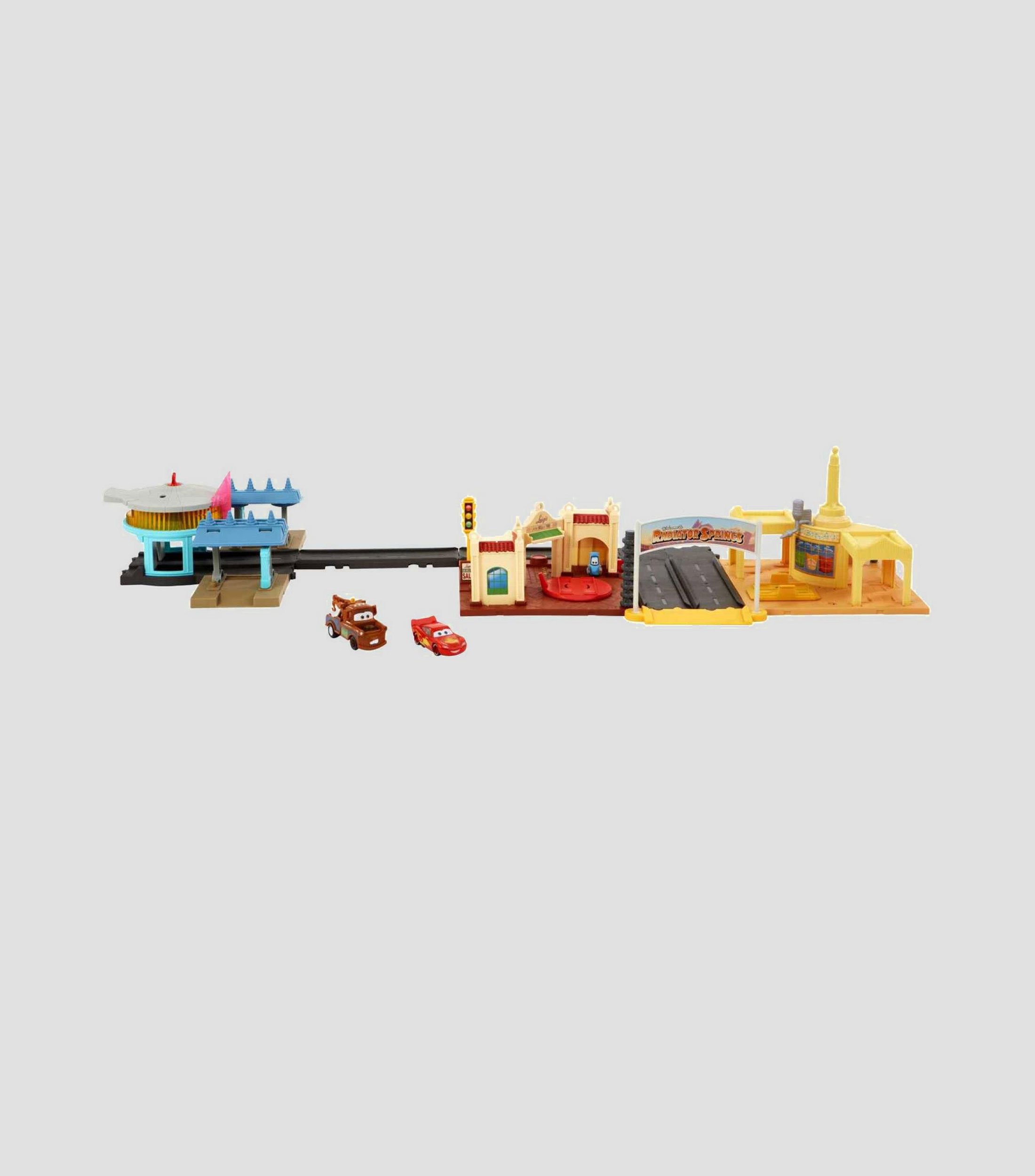 Playset de juego Radiator Springs Tour de Disney y Pixar Cars On The Road