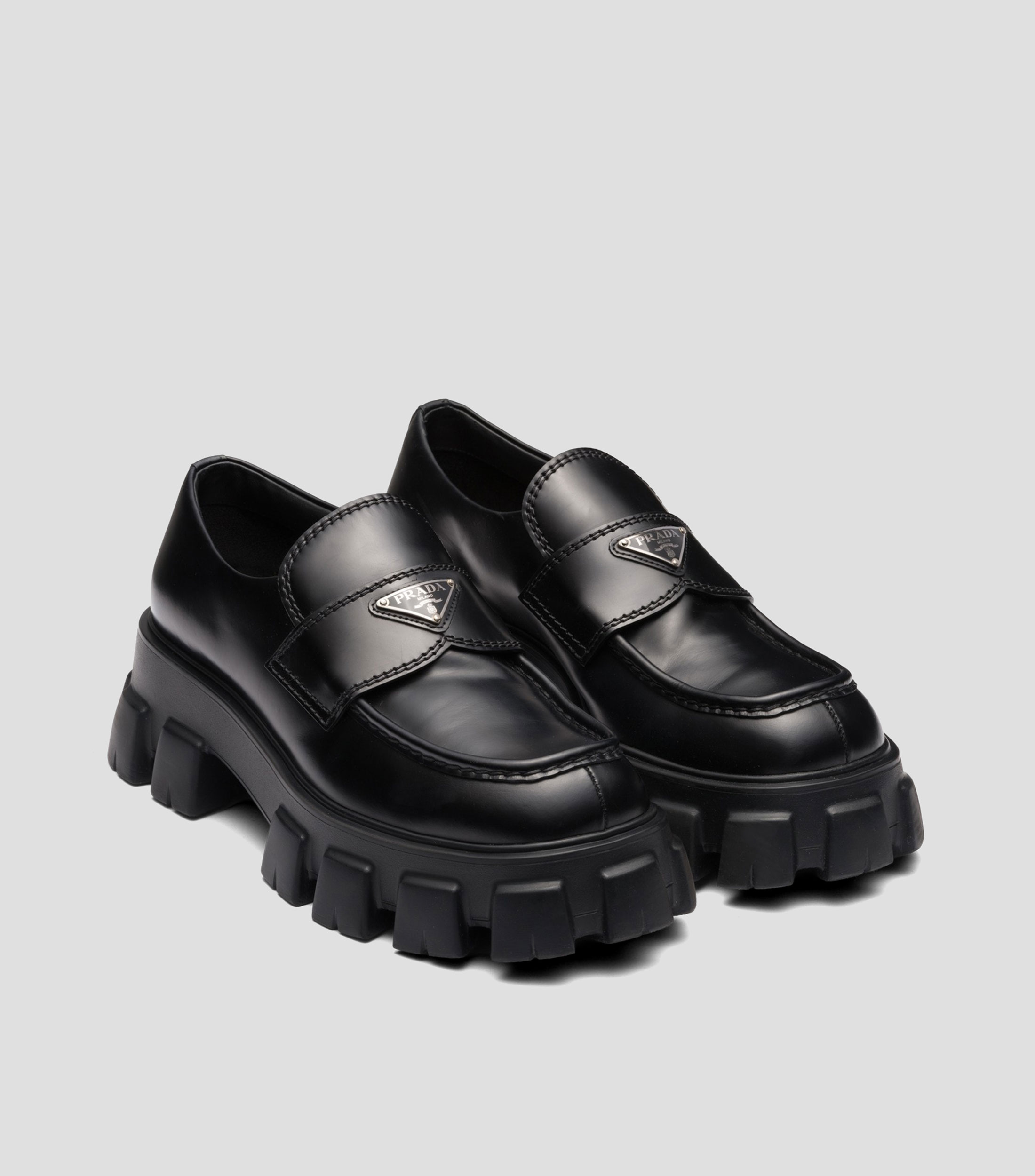 Mocasines Monolith en Piel Cepillada Hombre