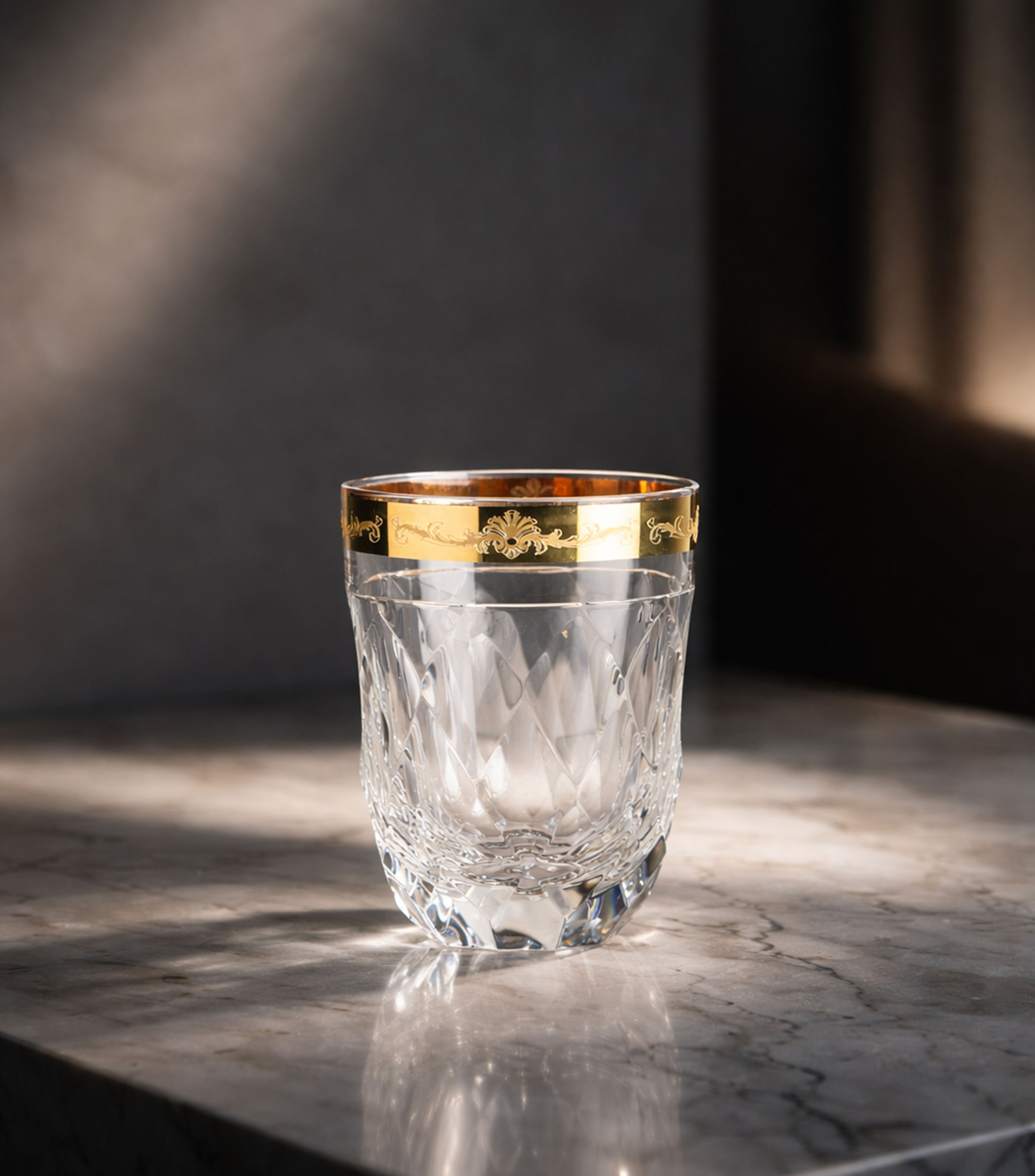Vaso Palazzo Gold