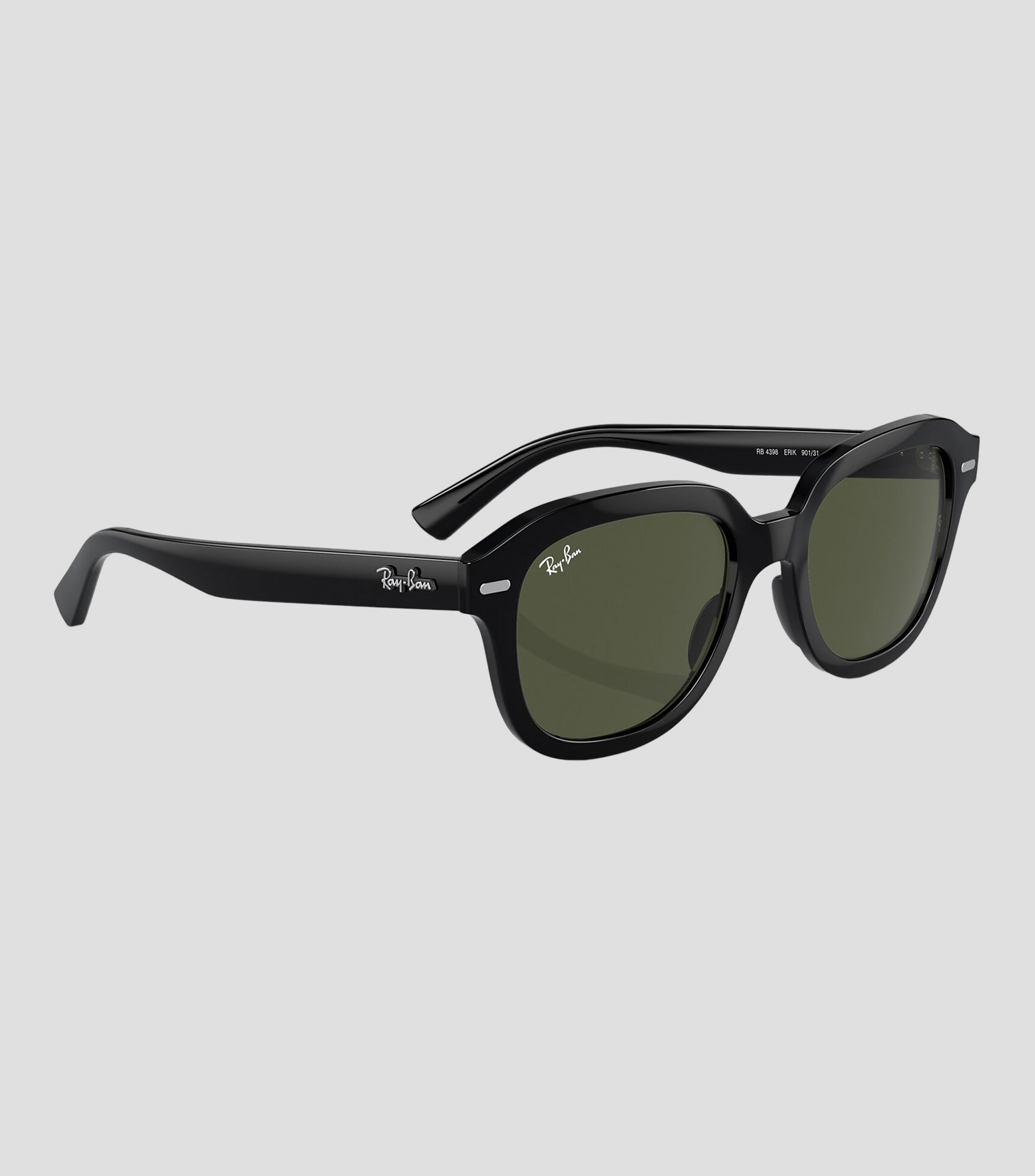 Lentes de sol Cuadrados Erik Negros Unisex