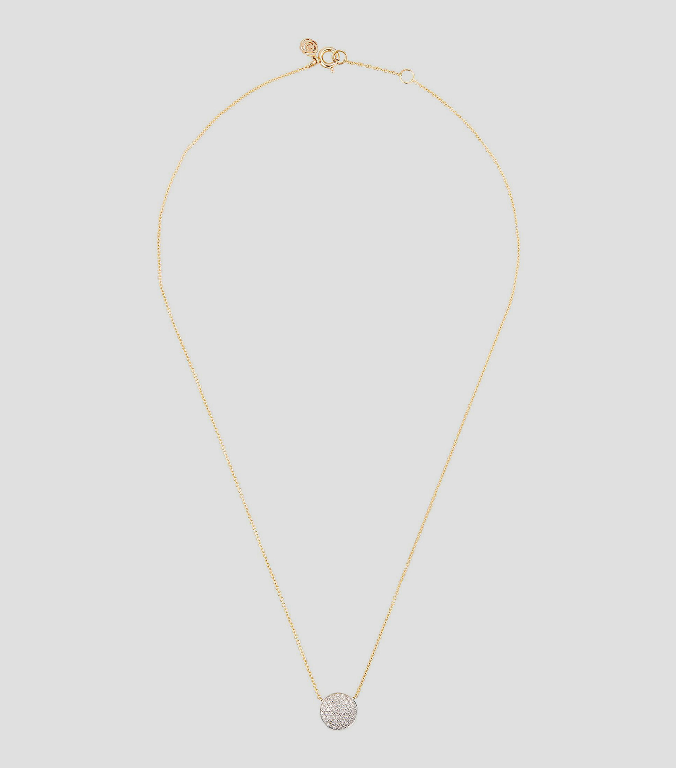 Collar en oro combinado 18 kilates con diamantes Diamonds Mujer