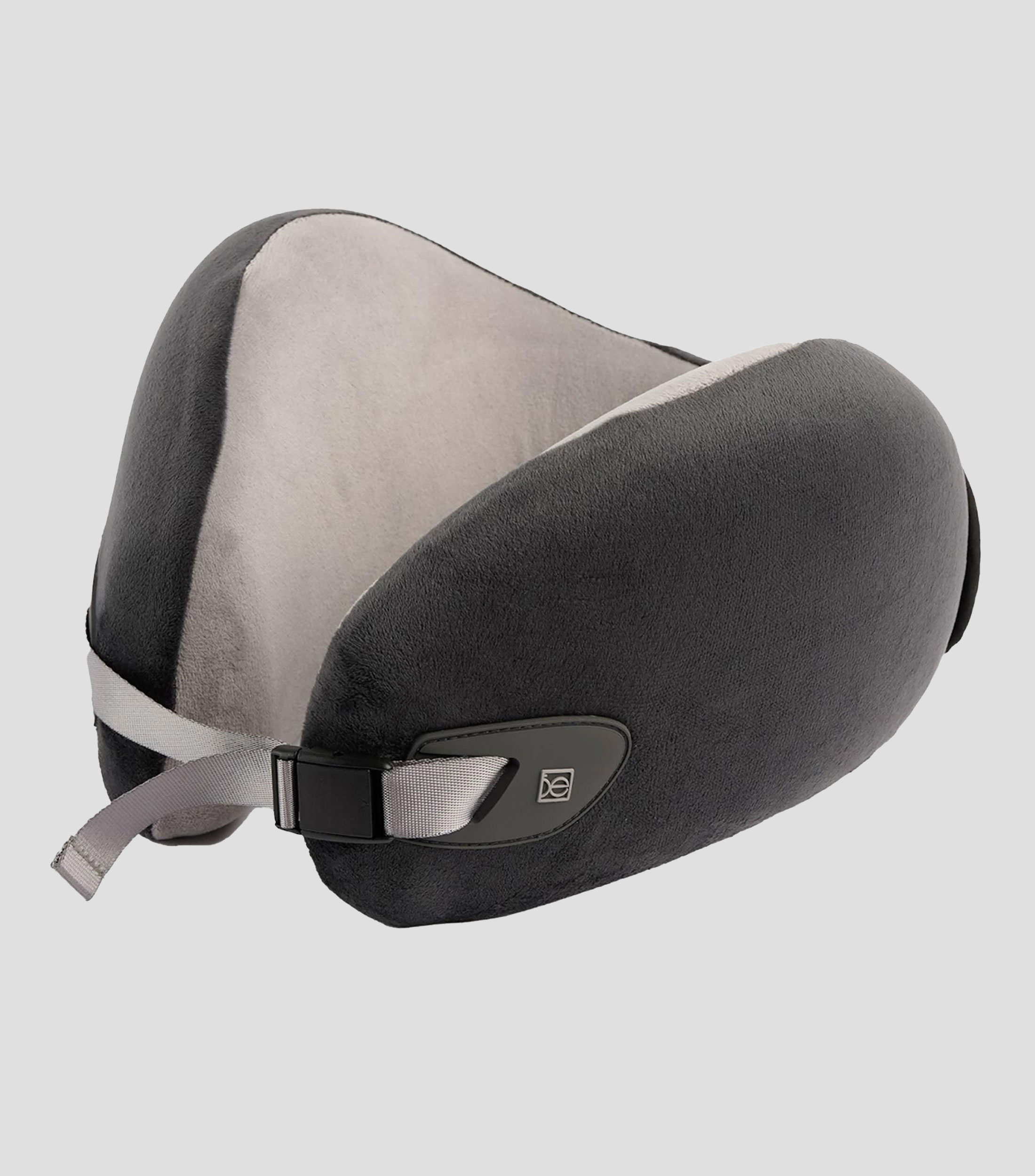 Almohada de viaje Memory Foam Firme Ergo Gris