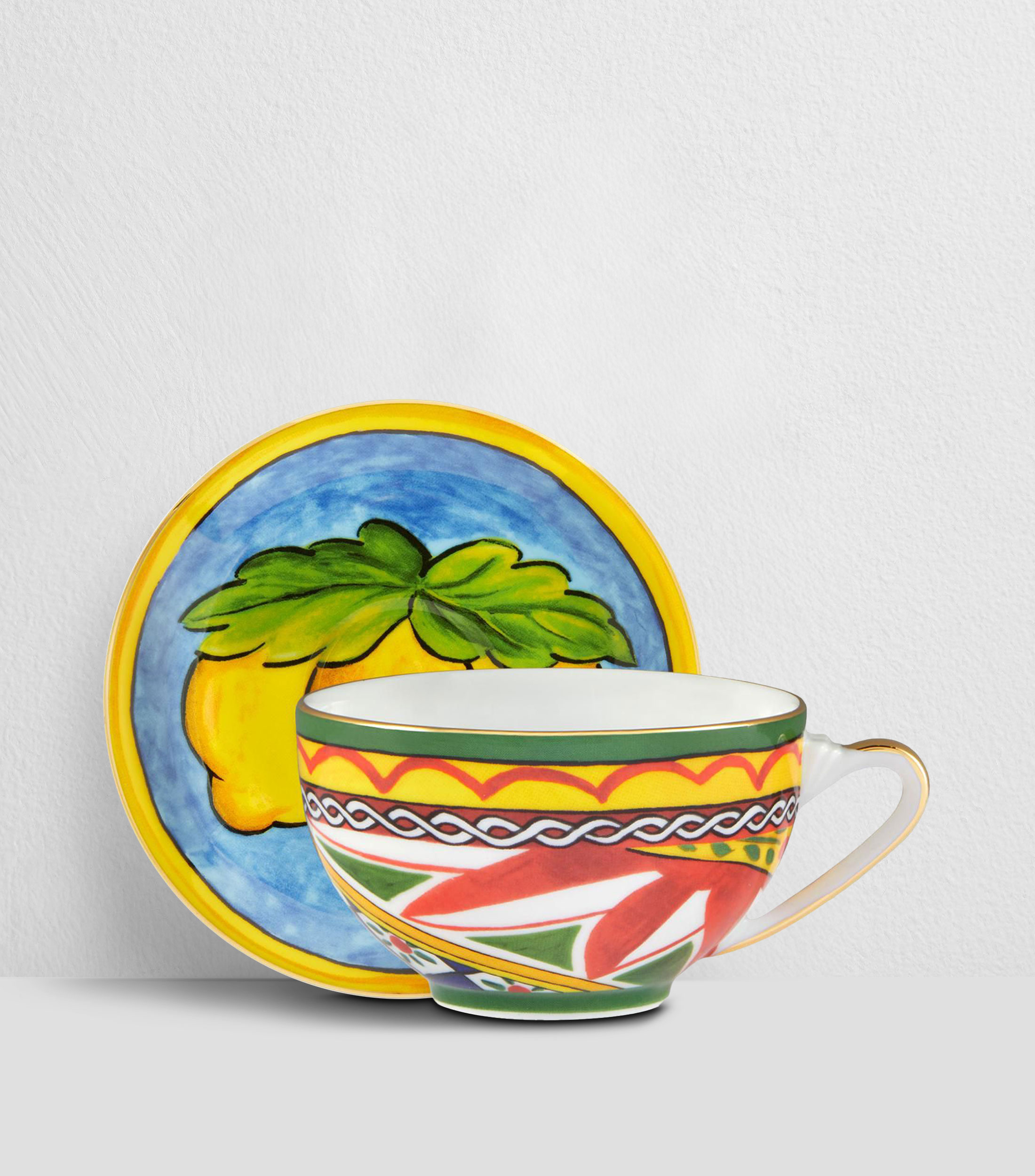 Taza para Té con Plato Limoni