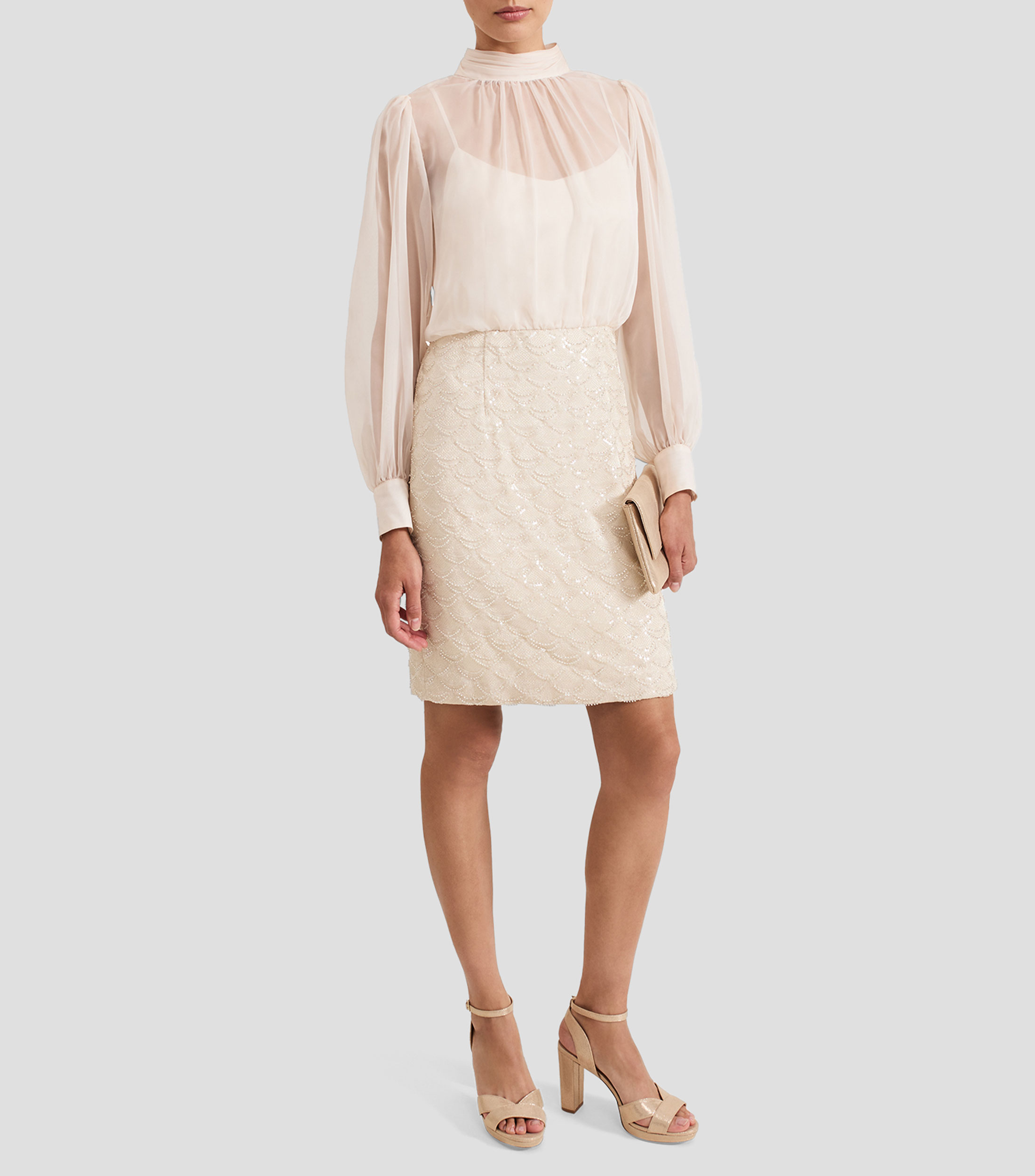 Vestido de Fiesta Midi Amina Mujer