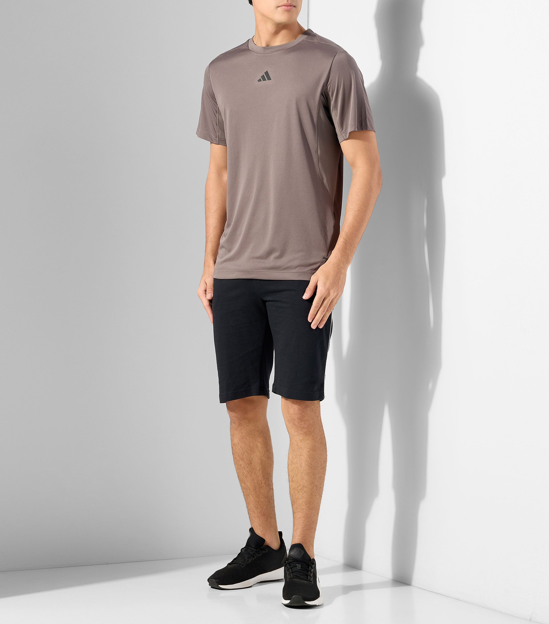 Playera para entrenamiento microdiseño Hombre