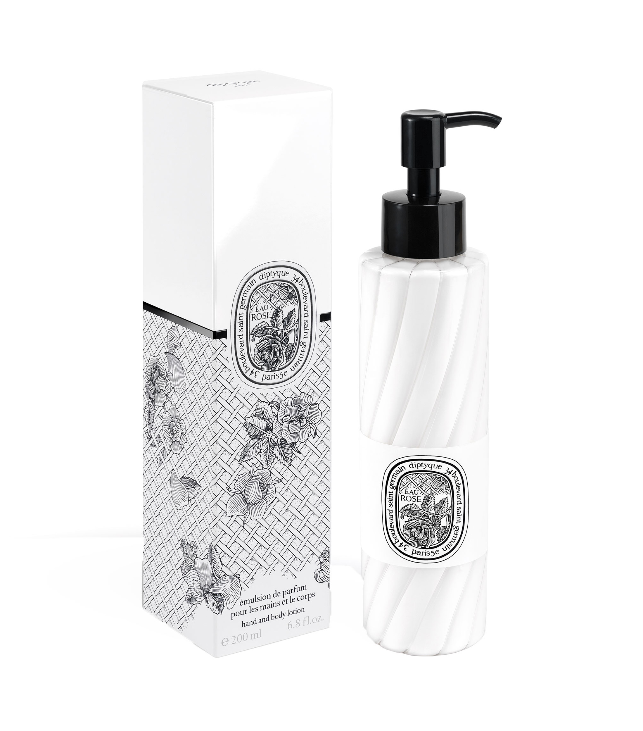 Body Lotion Eau Rose, 200 ml Unisex
