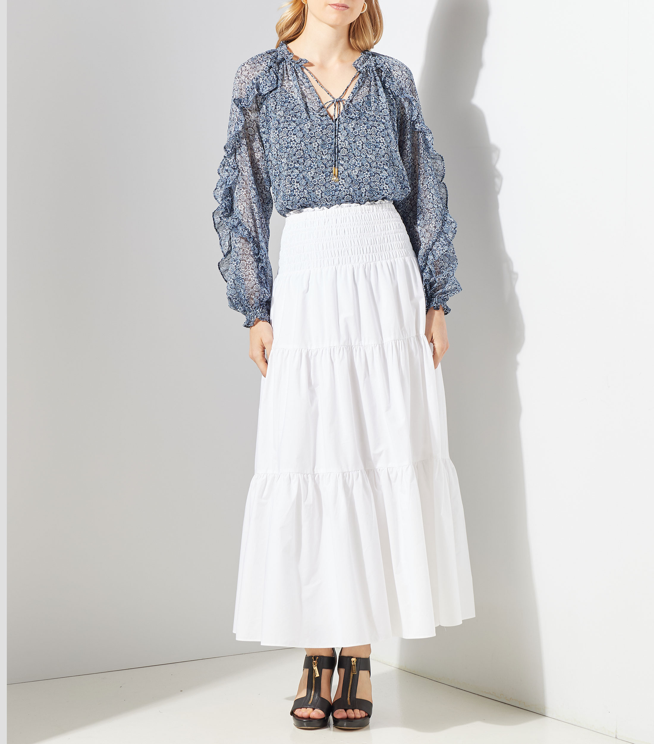 Blusa fantasía manga larga Mujer