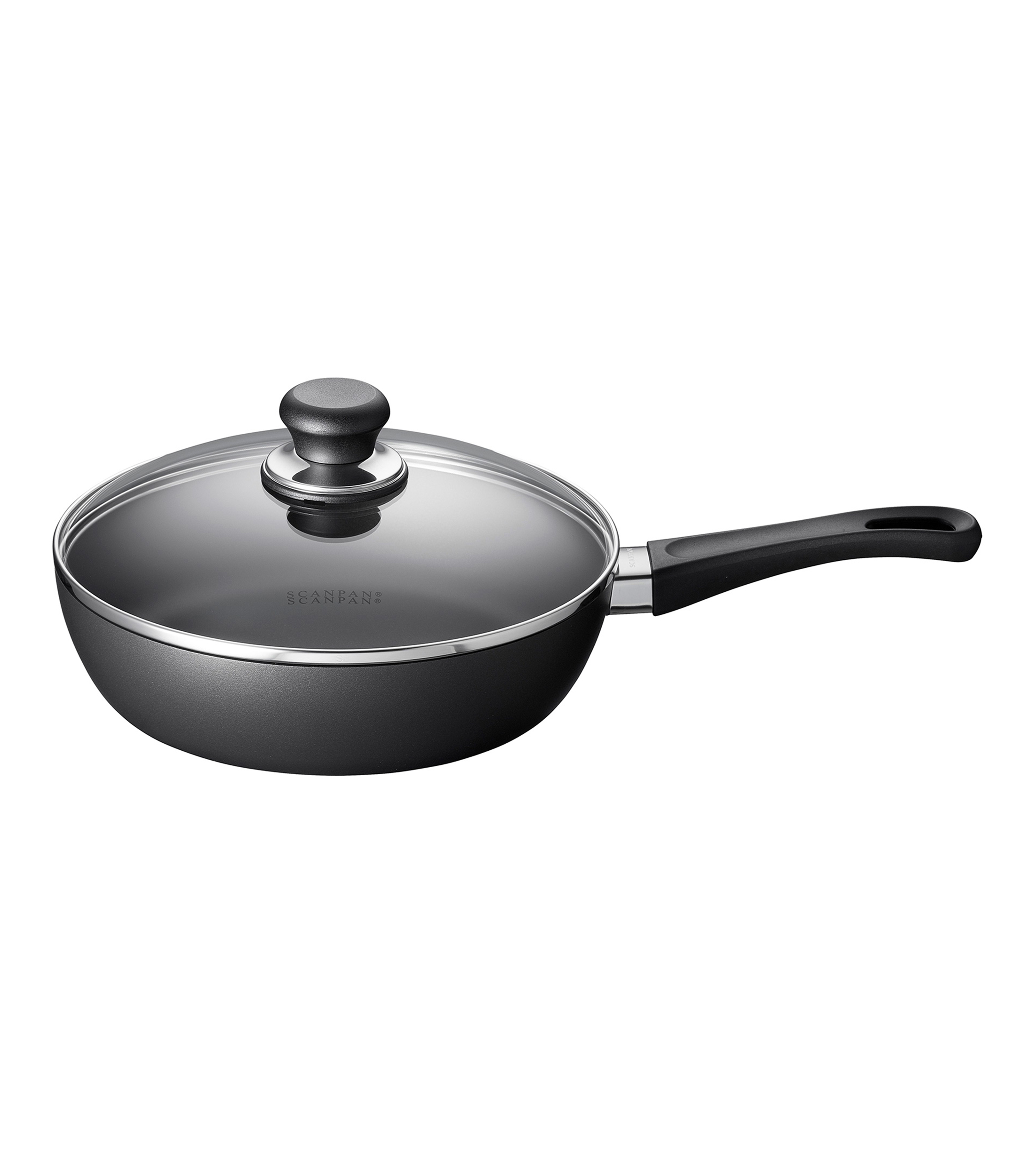 Sarten con tapa Saute Classic Induction en aluminio 24 cm