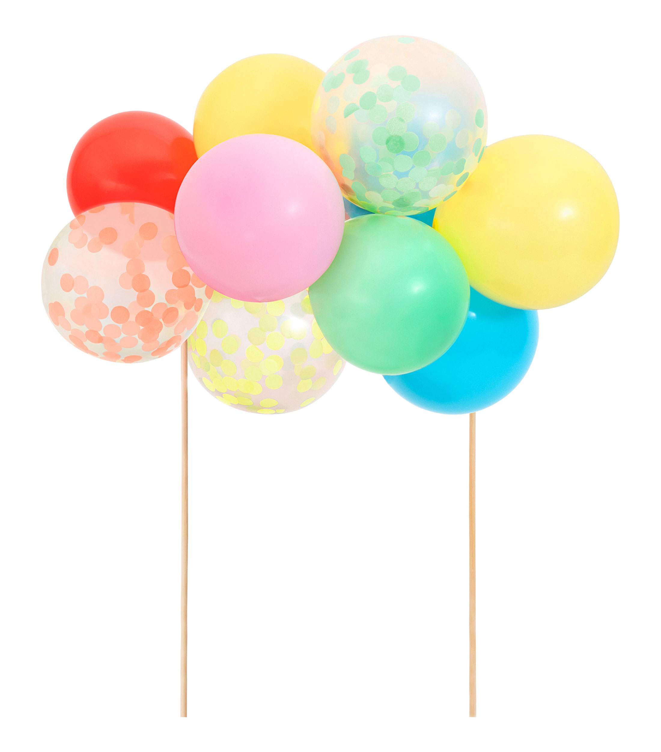 Globos para Pastel de Cumpleaños