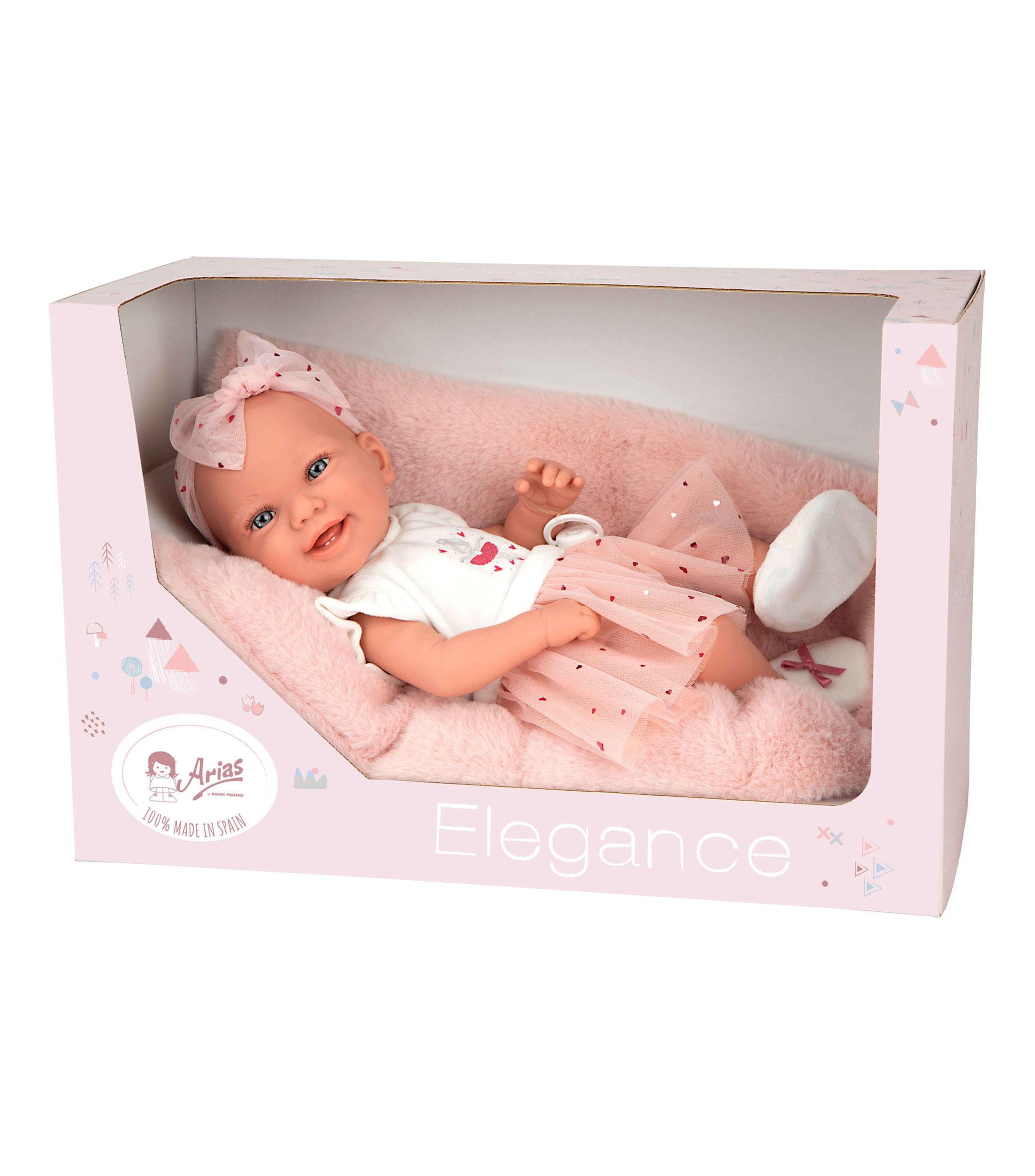 Muneca Elegance Zoe Bailarina 42 cm