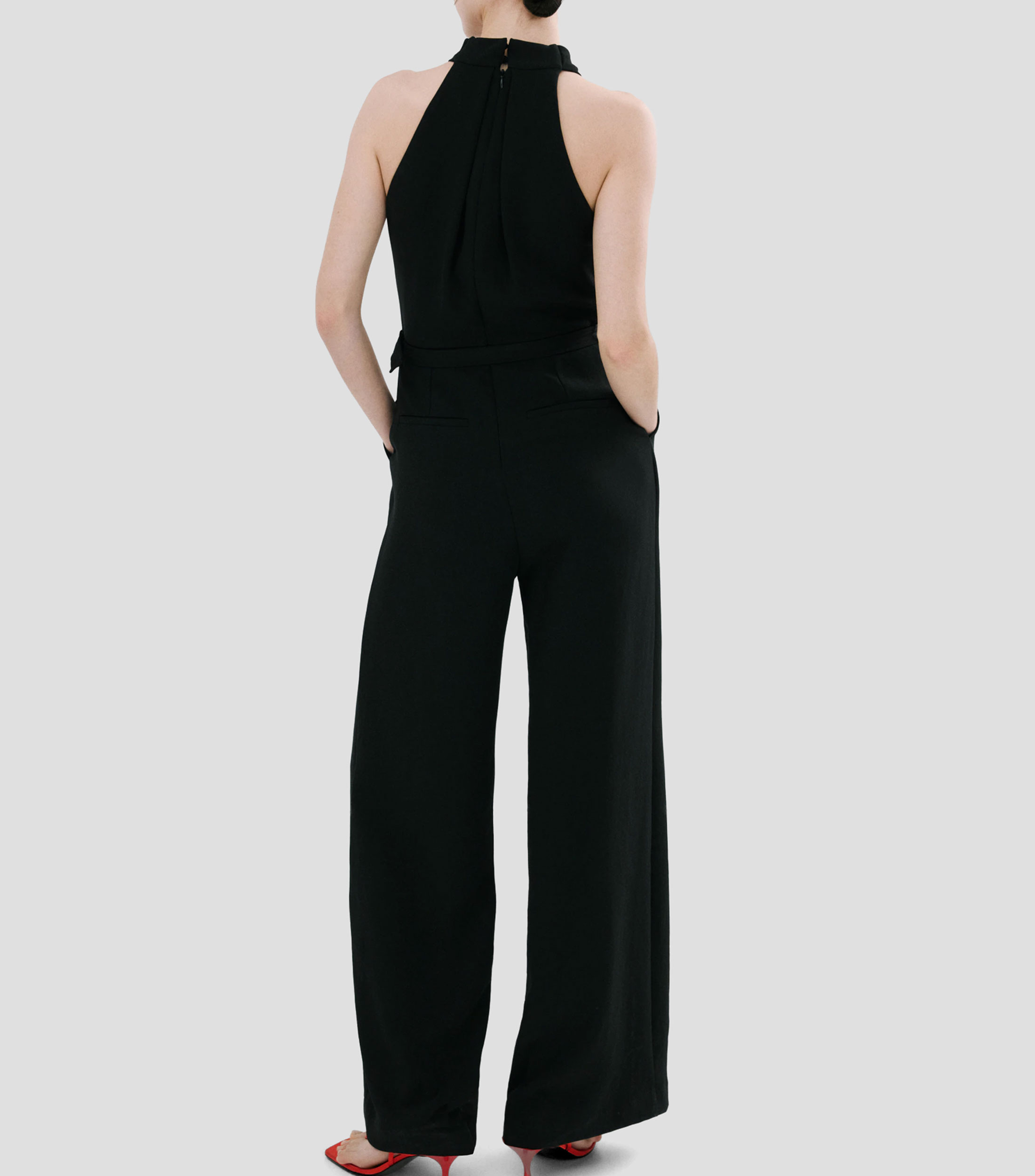 Jumpsuit de corte recto Mujer