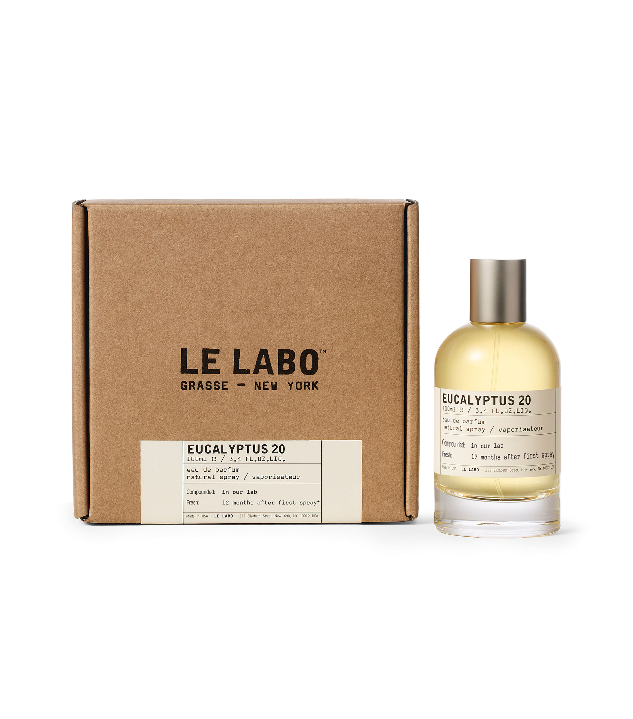 Perfume Eucalyptus 20 Eau de Parfum, 100 ml Unisex