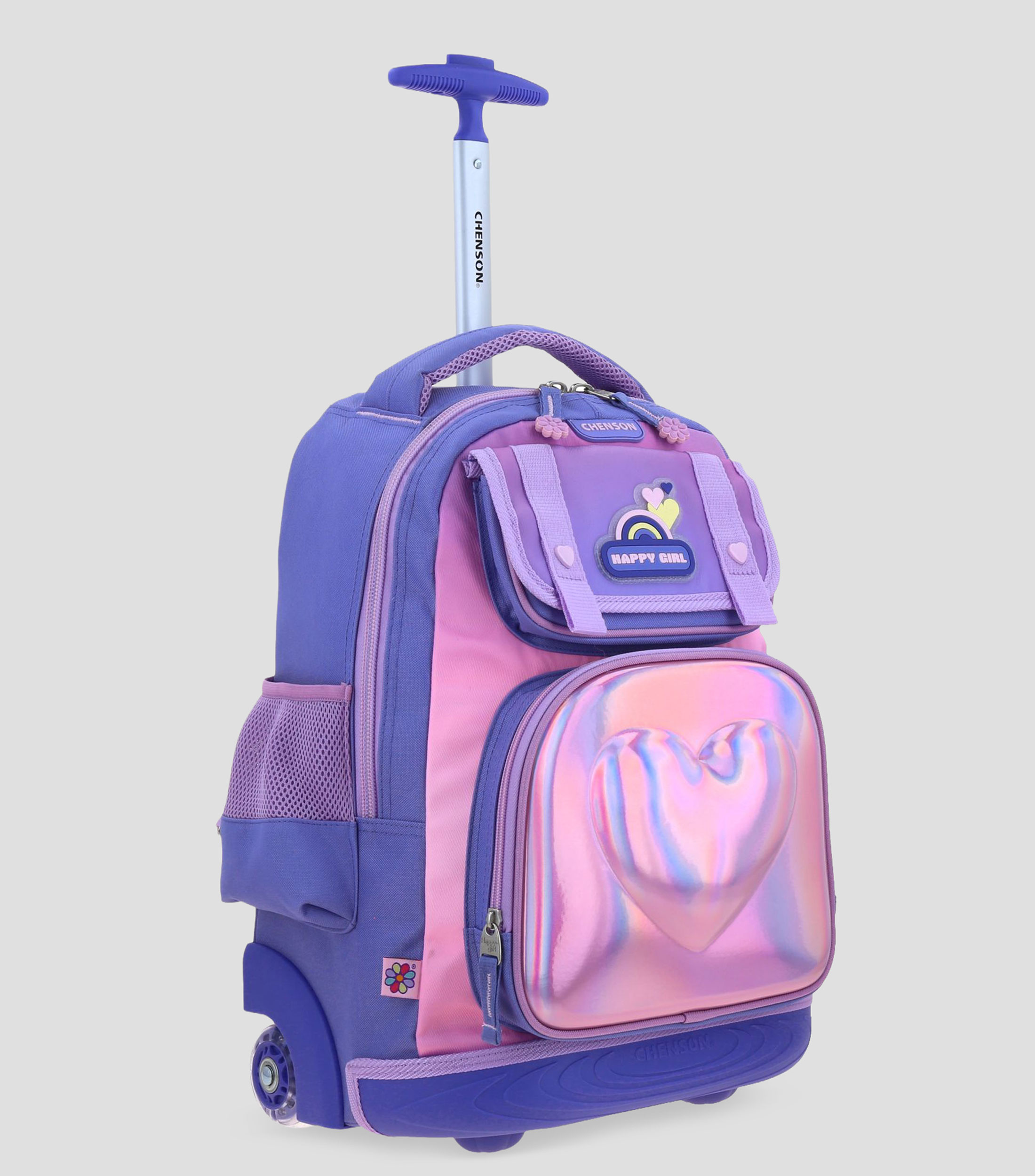Mochila Escolar con ruedas Happy Girl Jert Niña