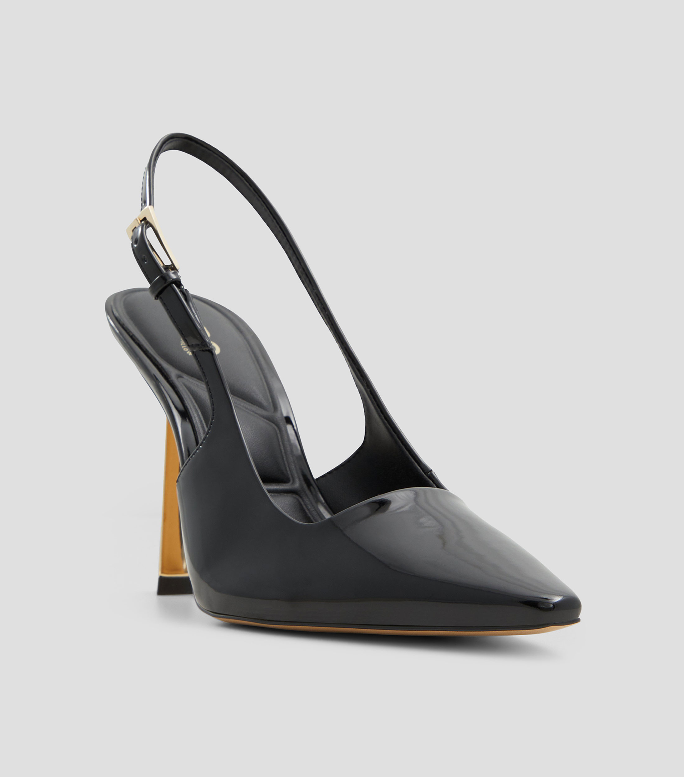 Zapatillas Slingback con tacón alto de aguja Mujer
