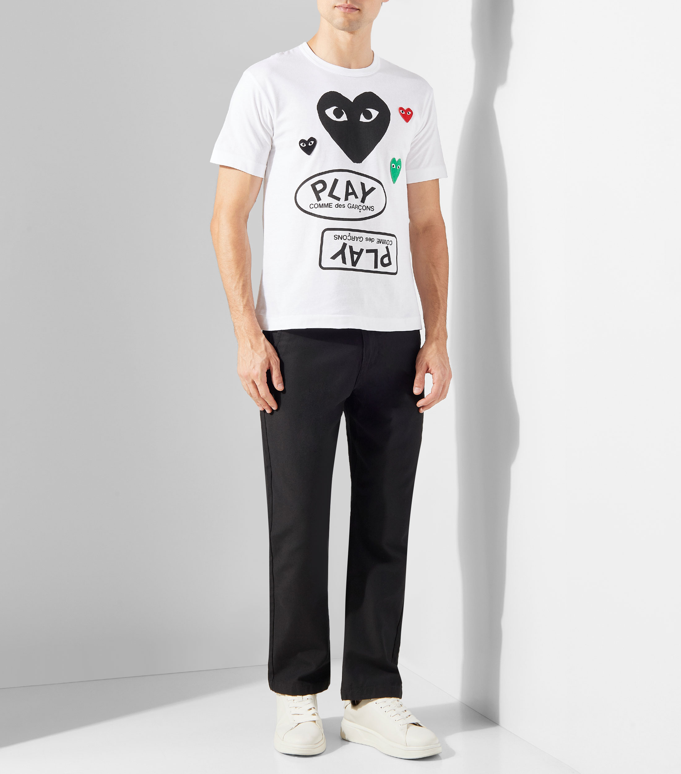 Playera cuello redondo manga corta Hombre