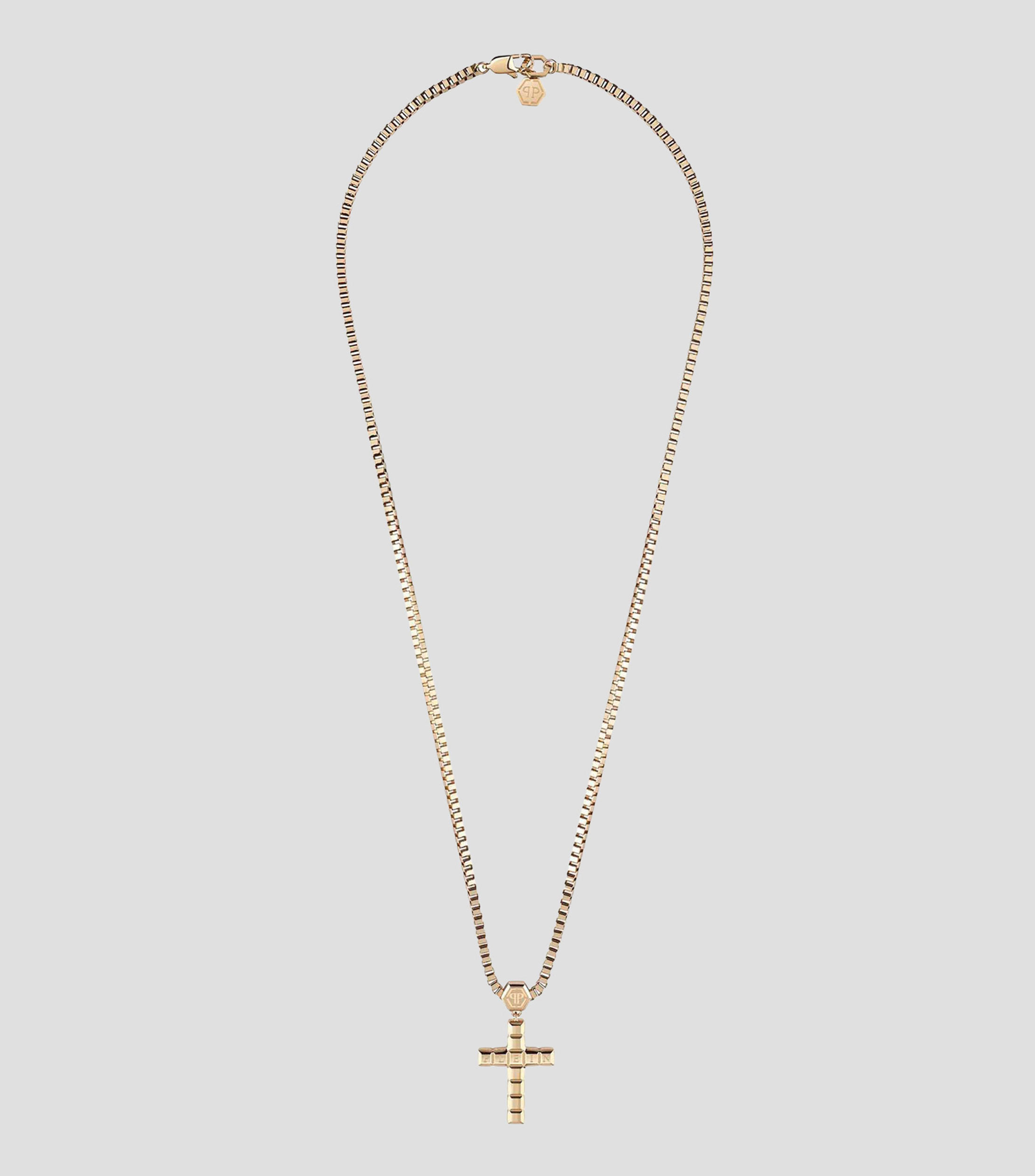 Collar de cadena Crucifix Hombre