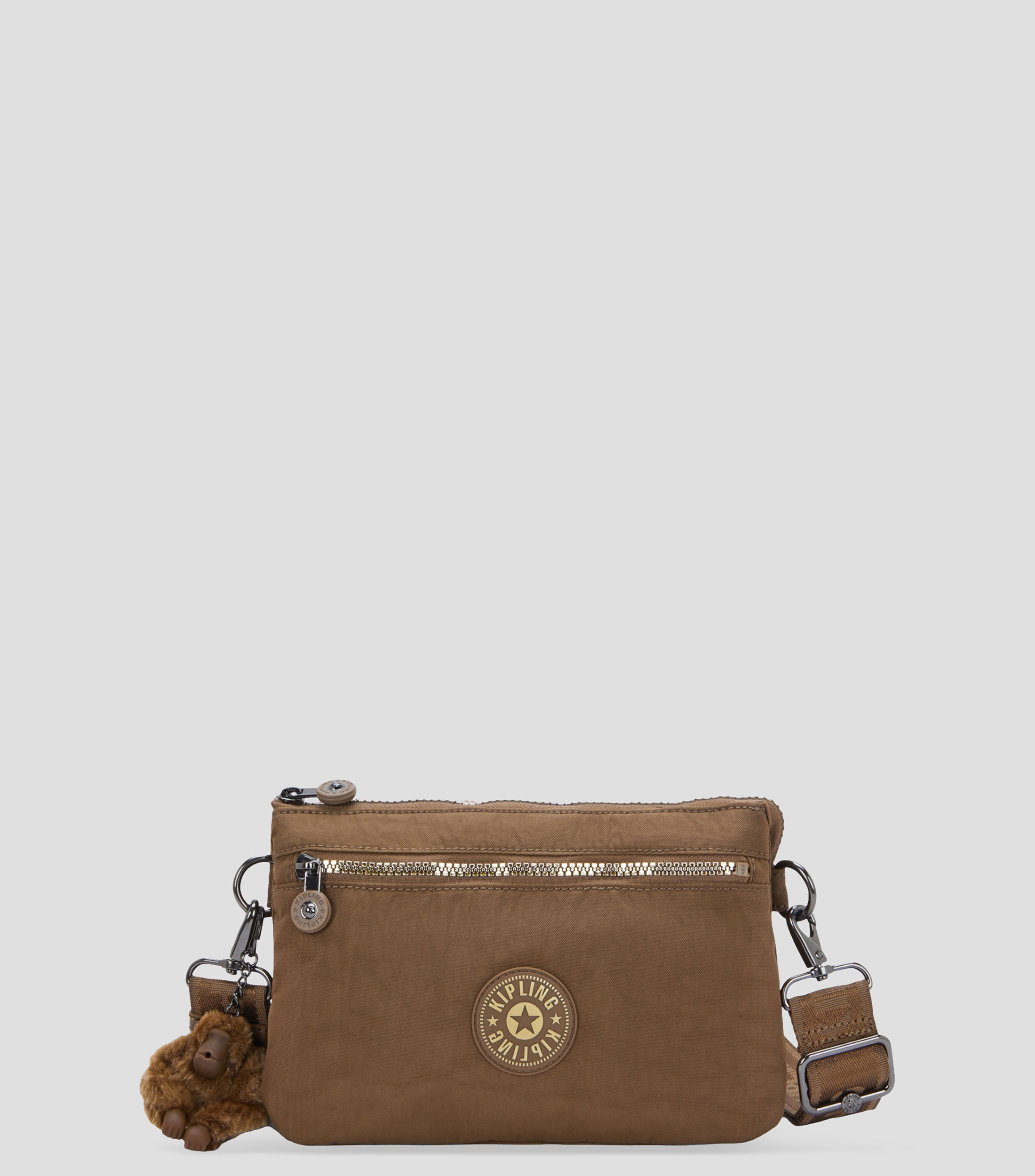 Bolsa crossbody café lisa Mujer