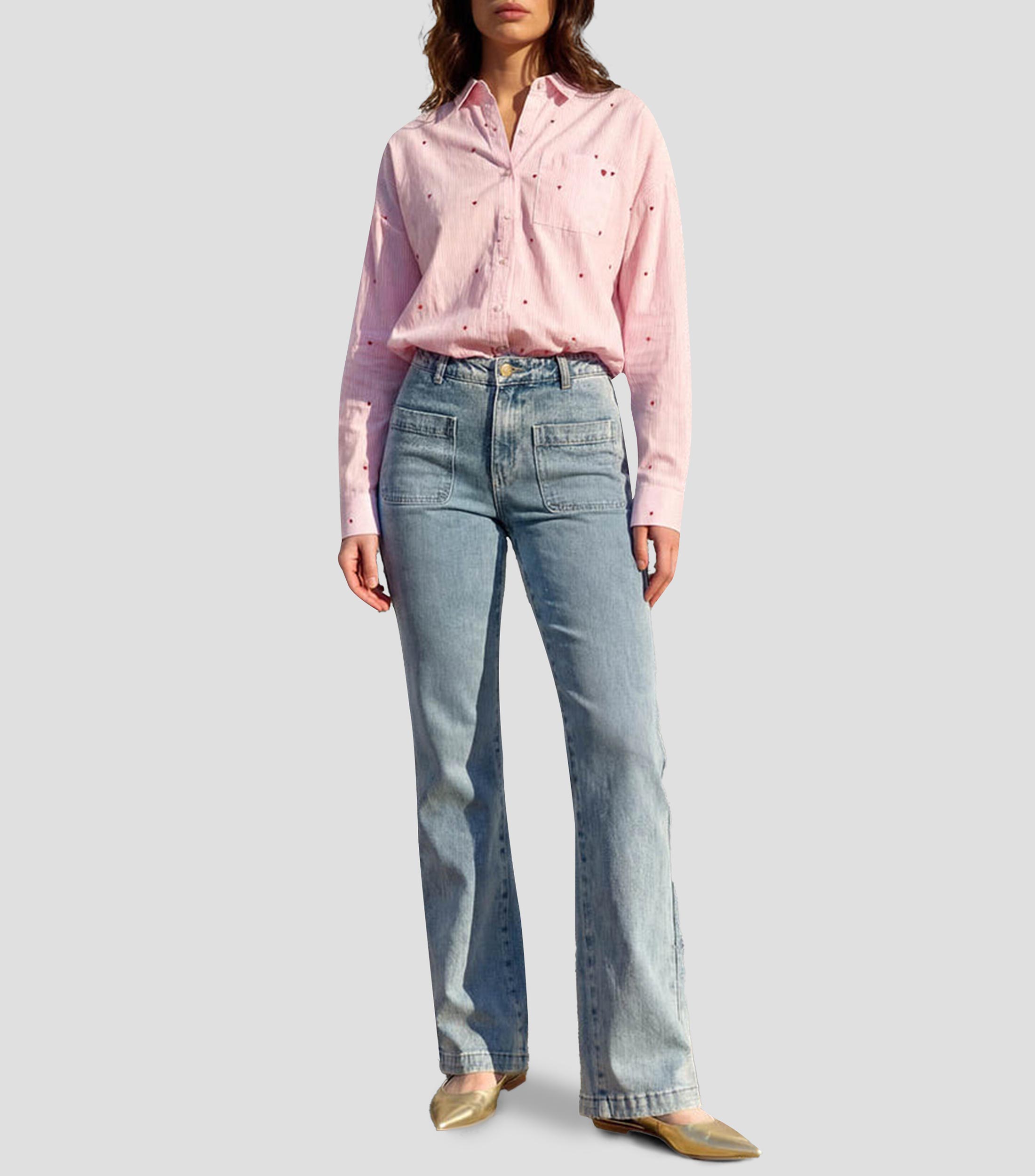 Jeans flared Mujer