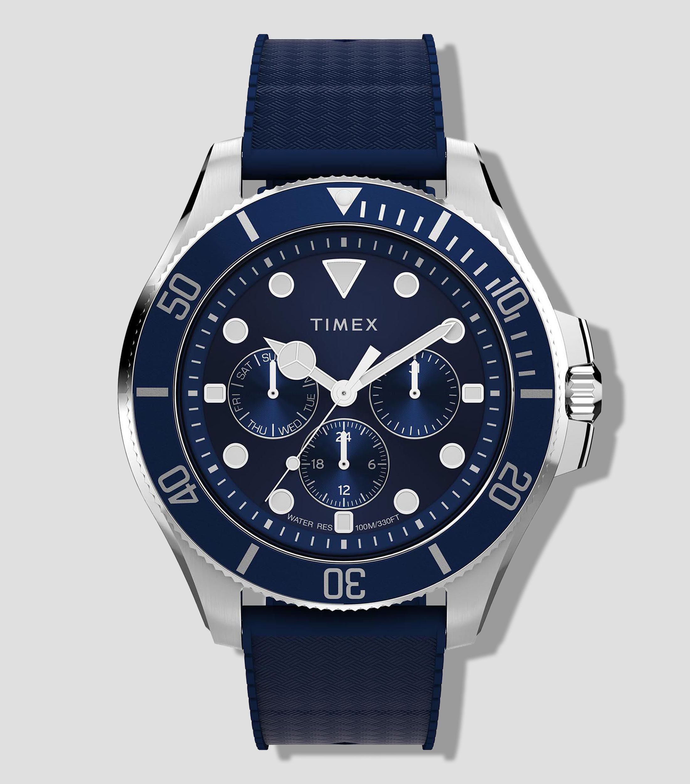 Reloj para Hombre Harborside Coast Casual Azul, Plateado