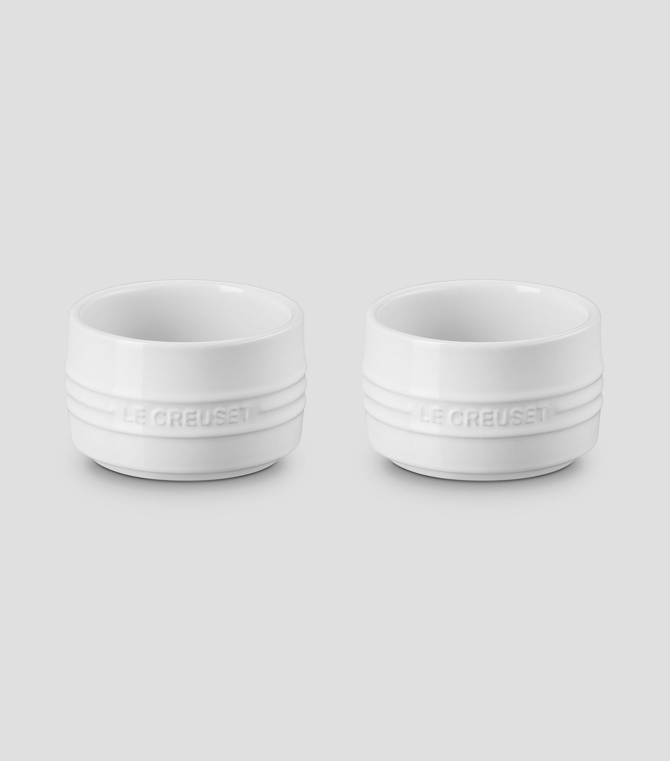 SET 2 RAMEKINES 200ML WHITE