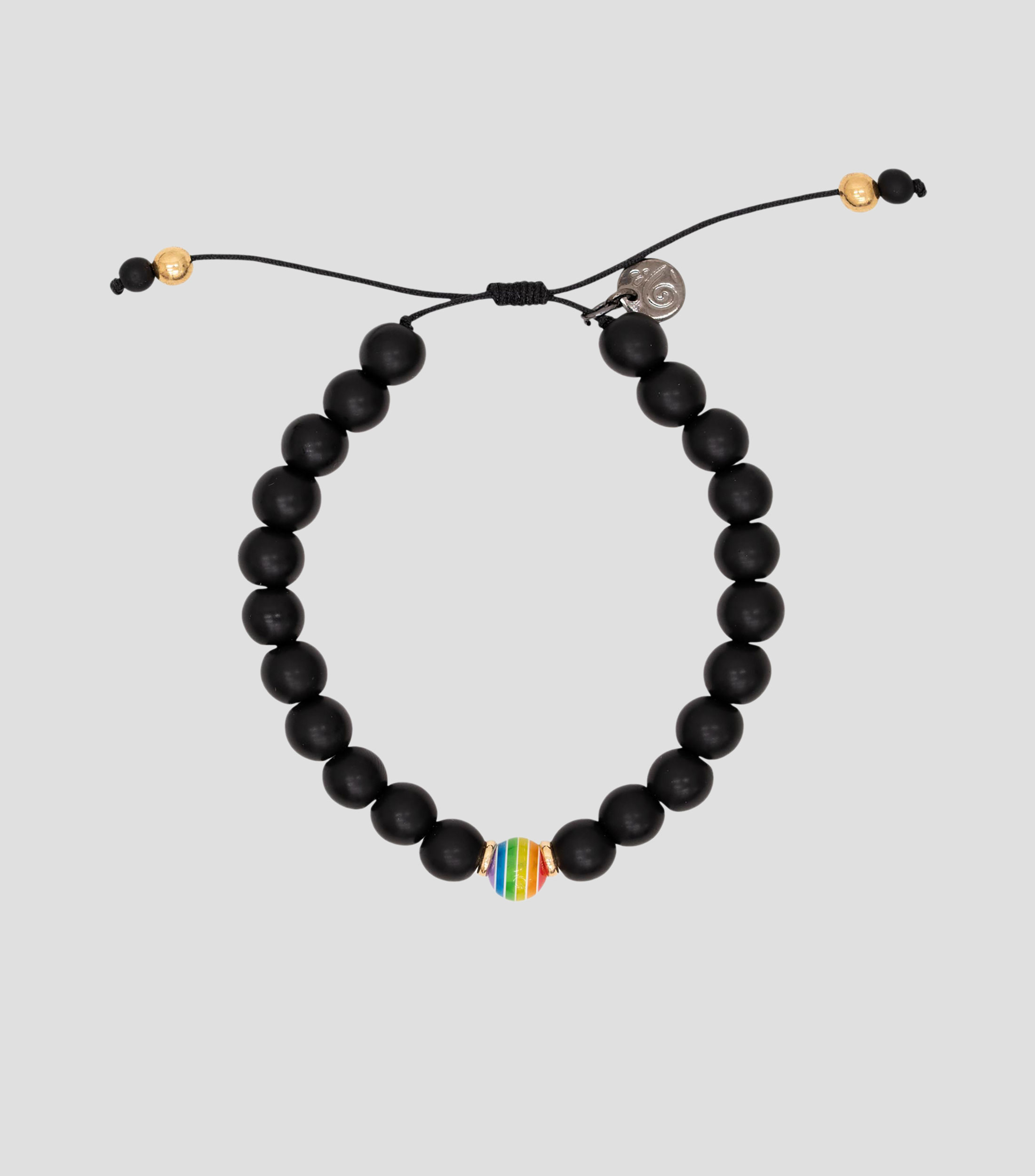 Pulsera con dije arcoíris Mujer