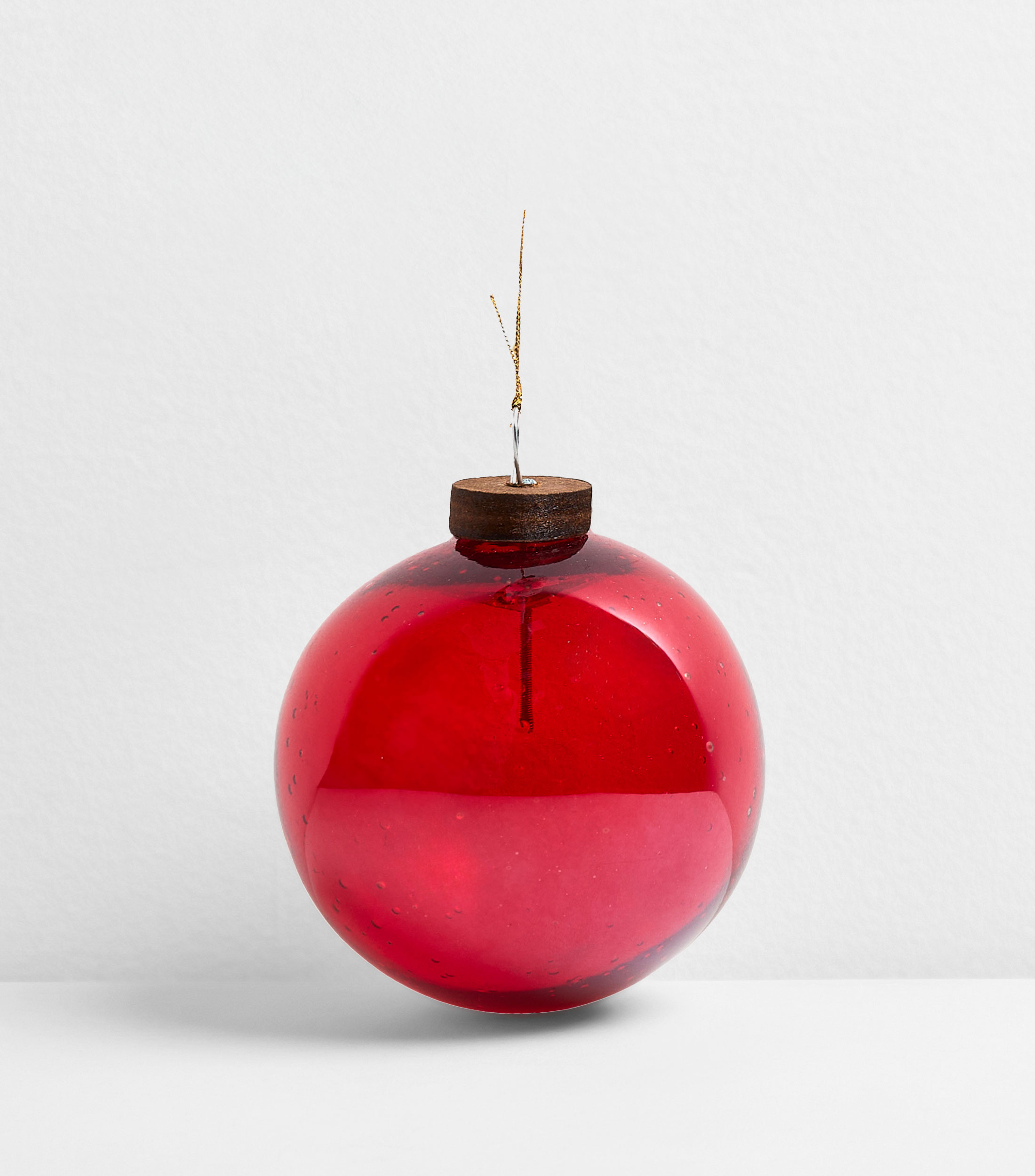 Ornamento navideño esfera en vidrio