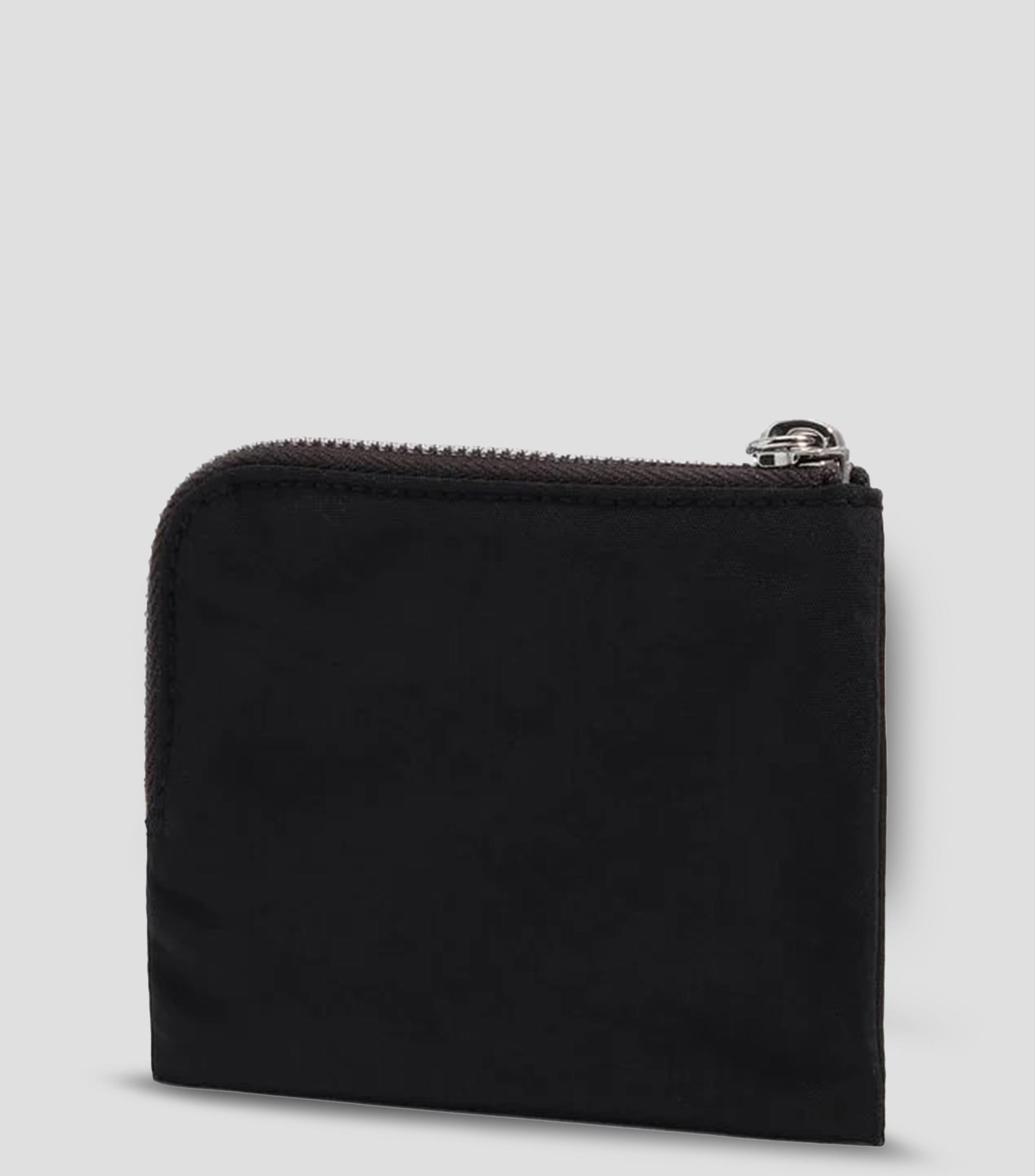 Monedero nylon grafito Mujer